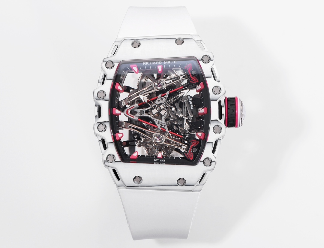 RICHARD MILLE RM 38-02 Tourbillon Bubba Watson: Pink Golf-Inspired Timepiece