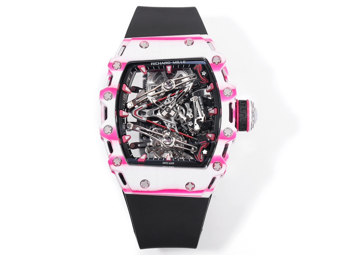 RM 38-02 Tourbillon Bubba Watson: Pink Golf-Inspired Luxury Watch