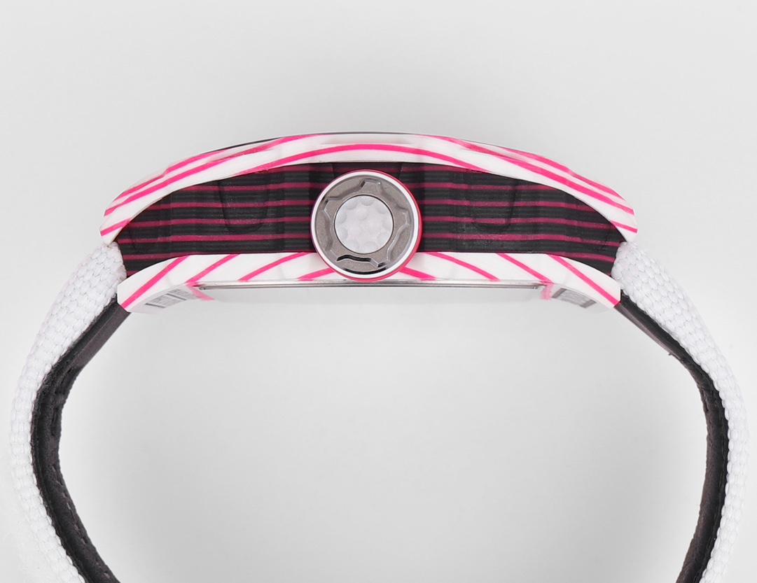 RICHARD MILLE RM 38-02 Tourbillon Bubba Watson: Pink Golf-Inspired Luxury Watch - 图片 8