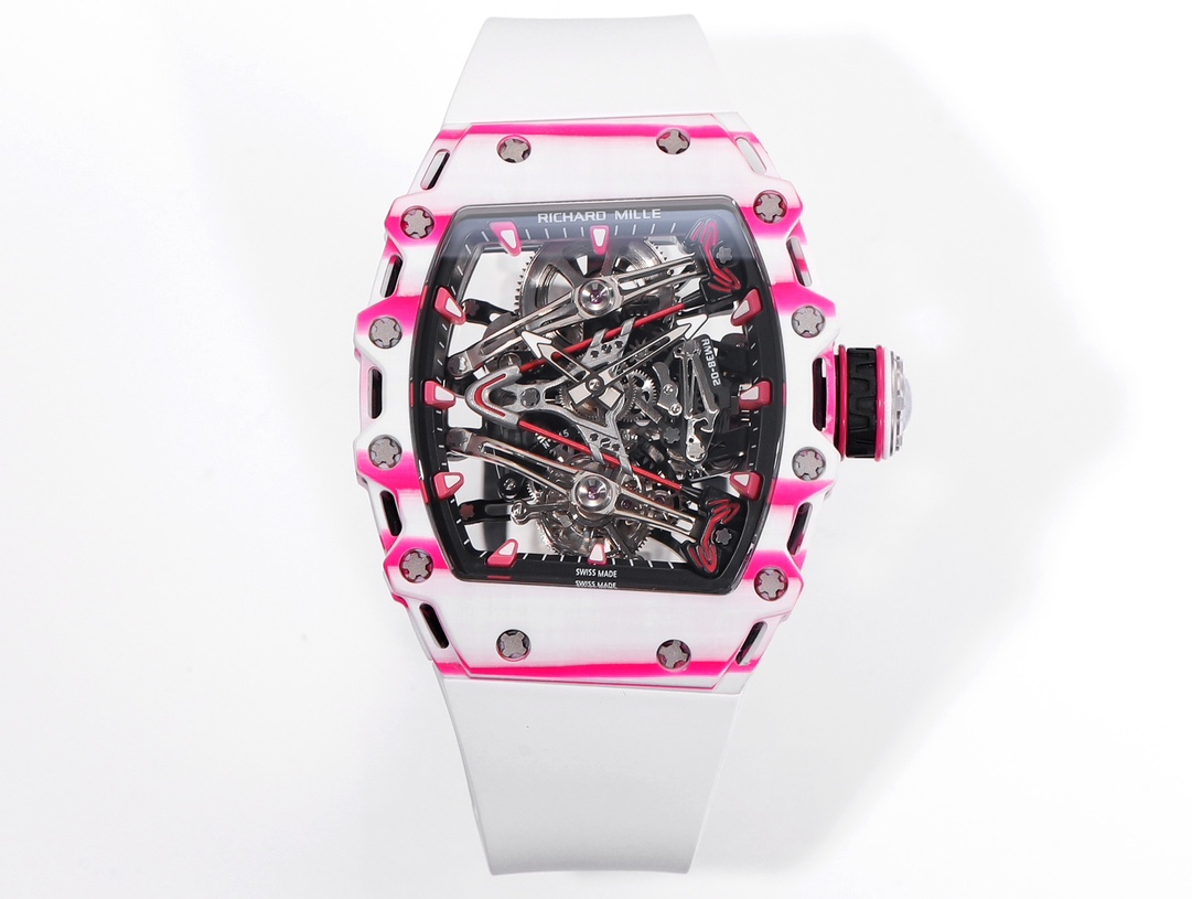 RICHARD MILLE RM 38-02 Bubba Watson Tourbillon: Pink Golf-Inspired Luxury Watch