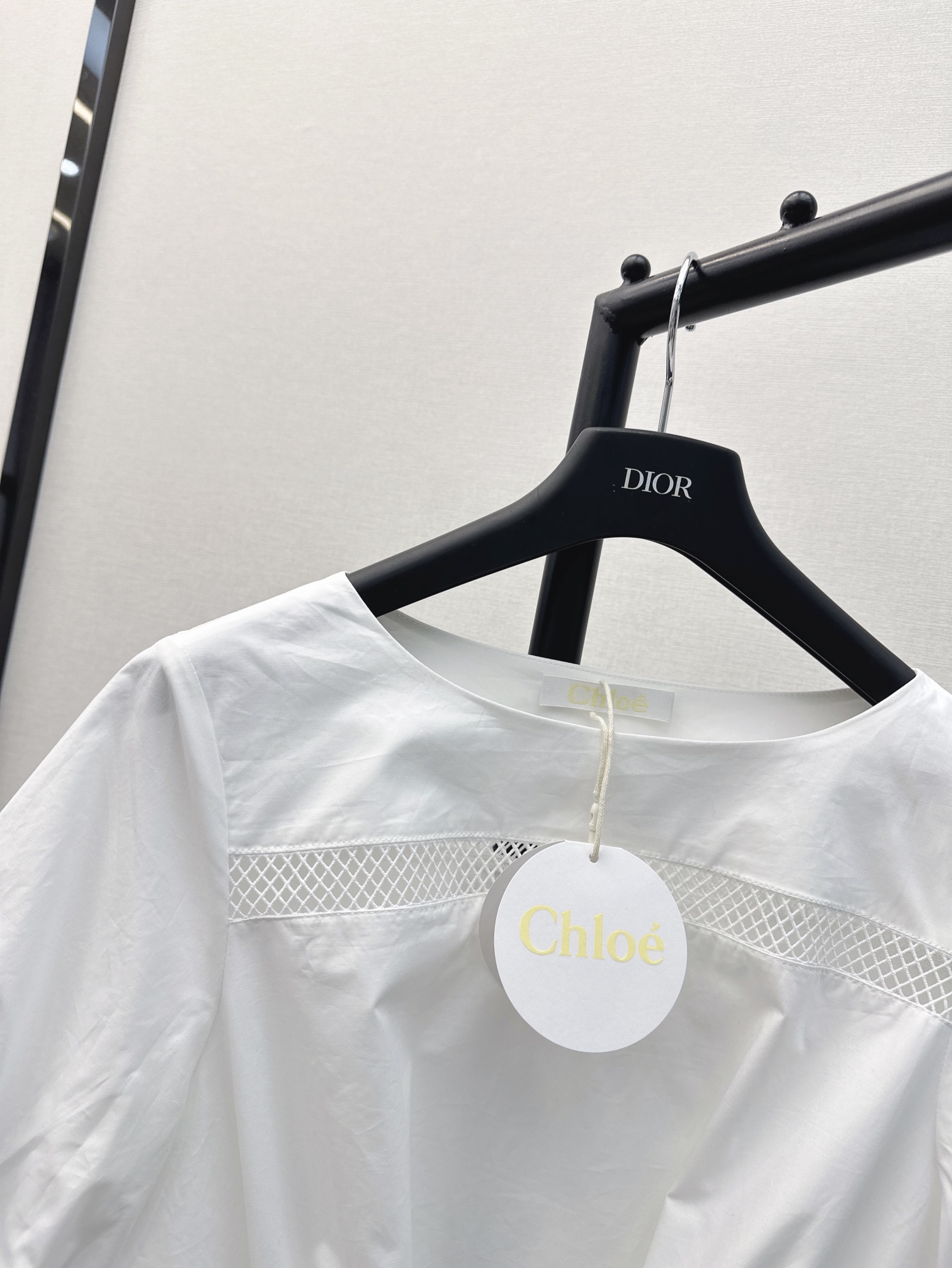 强烈推荐ChE24Ss春夏最新款一字圆领短袖连衣裙抽绳收腰版型不挑身材气质优雅上身美的不要不要的度假必备