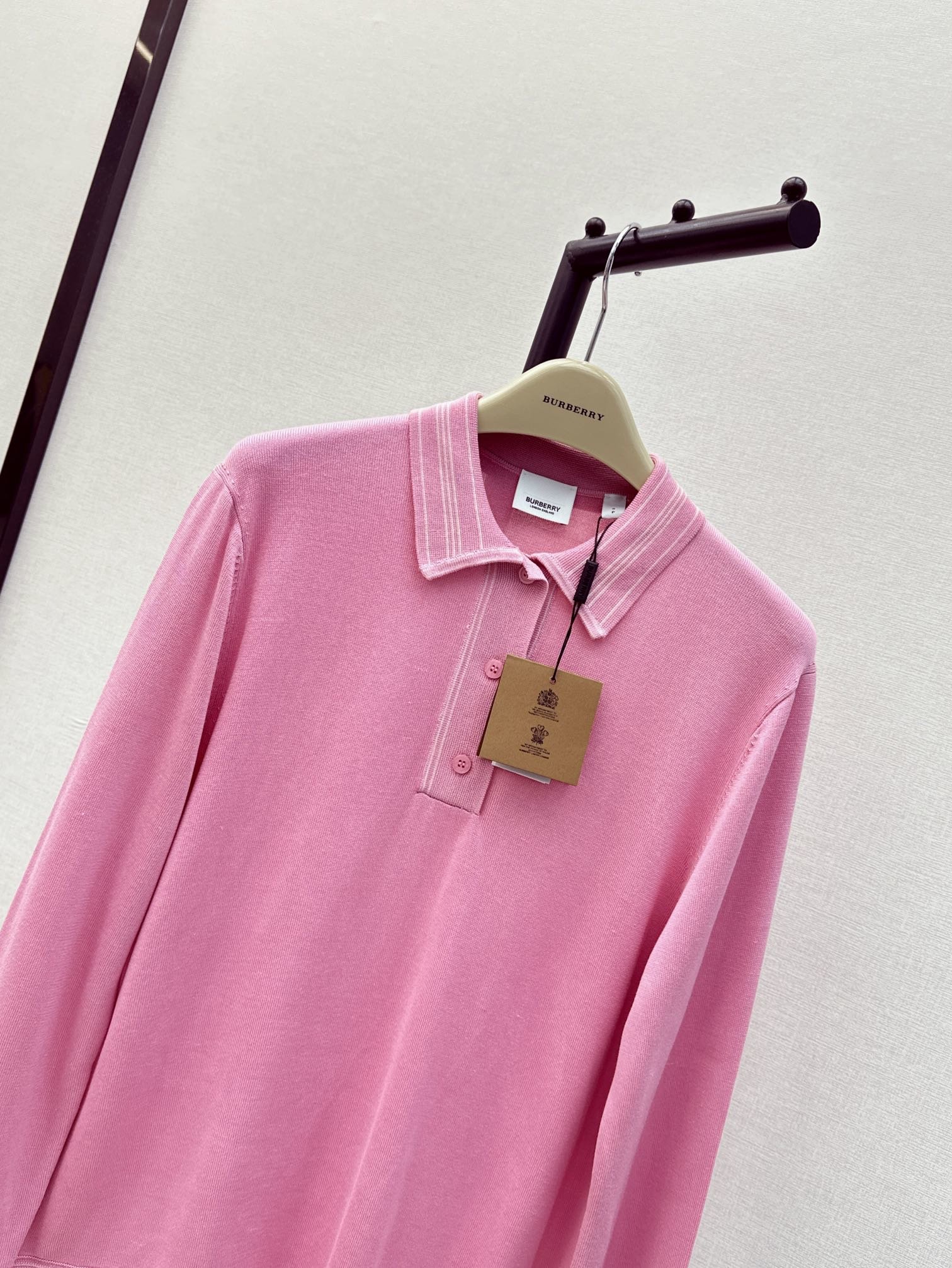 独家首发Bur24Ss春夏最新款Polo领针织衫最美学院风追求品质的女生一定要入肉眼可见的高品质定制纱线