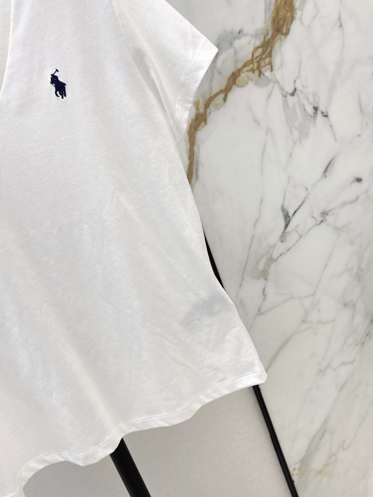 RL 25Ss————早春最新款胸前刺绣图案圆领V领T恤 经典战马图案刺绣美观的同时更经久耐穿 面料柔软