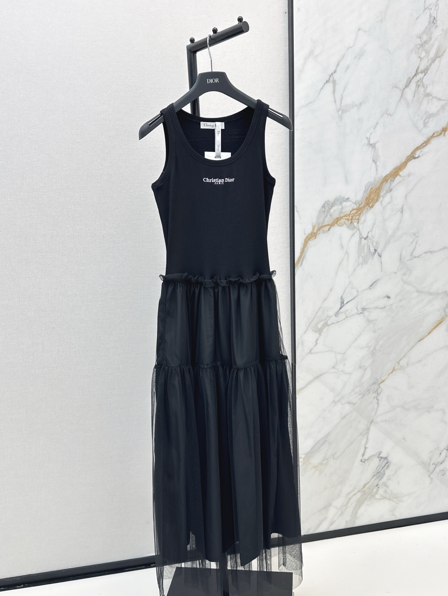 NO:334264,CD 25Ss—————The latest spring and summer spliced ​​mesh design sleeveless long dress with low-key luxury three-dimensional tailoring, streamlined line design, noble and elegant and gentle and intellectual temperament Imported special materials, amazing when you receive it, the custom fabric is super texture, one color is on sale in stock, skirts, alexander wang19860909CD 25Ss—————春夏最新款拼接网纱设计无袖长款连衣裙 低调奢华立体剪裁 精简线条感设计 高贵典雅又尽显温柔知性的气质 进口特殊材质 收到手会很惊艳 定制面料质感超赞 一色现货发售sml,,skirts,alexander wang,Women's clothing