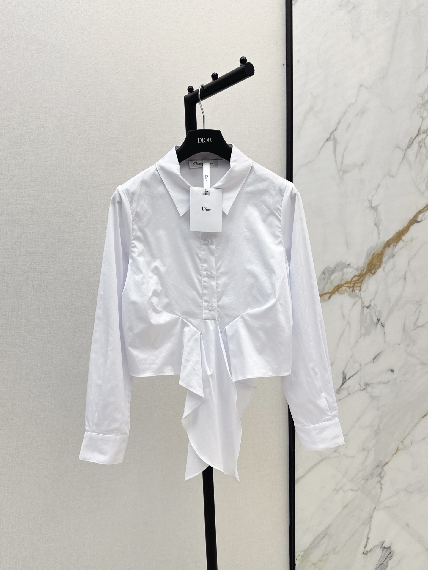 NO:335522,CD 25Ss————The latest spring and summer lace-up long-sleeved short shirts are very slim and versatile, really fresh and age-reducing. Customized pure cotton fabric is comfortable and breathable. One-color spot-on sml, Shirts, alexander wang19860909CD 25Ss————春夏最新款系带长袖短款衬衫上身很显瘦百搭 真的十分清新减龄 定制纯棉面料舒适透气 一色现货发售sml,,shirts,alexander wang,Women's clothing