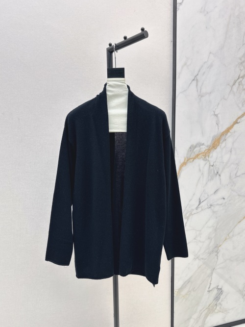 Elegant Women's Long Sleeve Knit Cardigan - Versatile & Comfortable 1 Elegant Women's Long Sleeve Knit Cardigan - Versatile & Comfortable