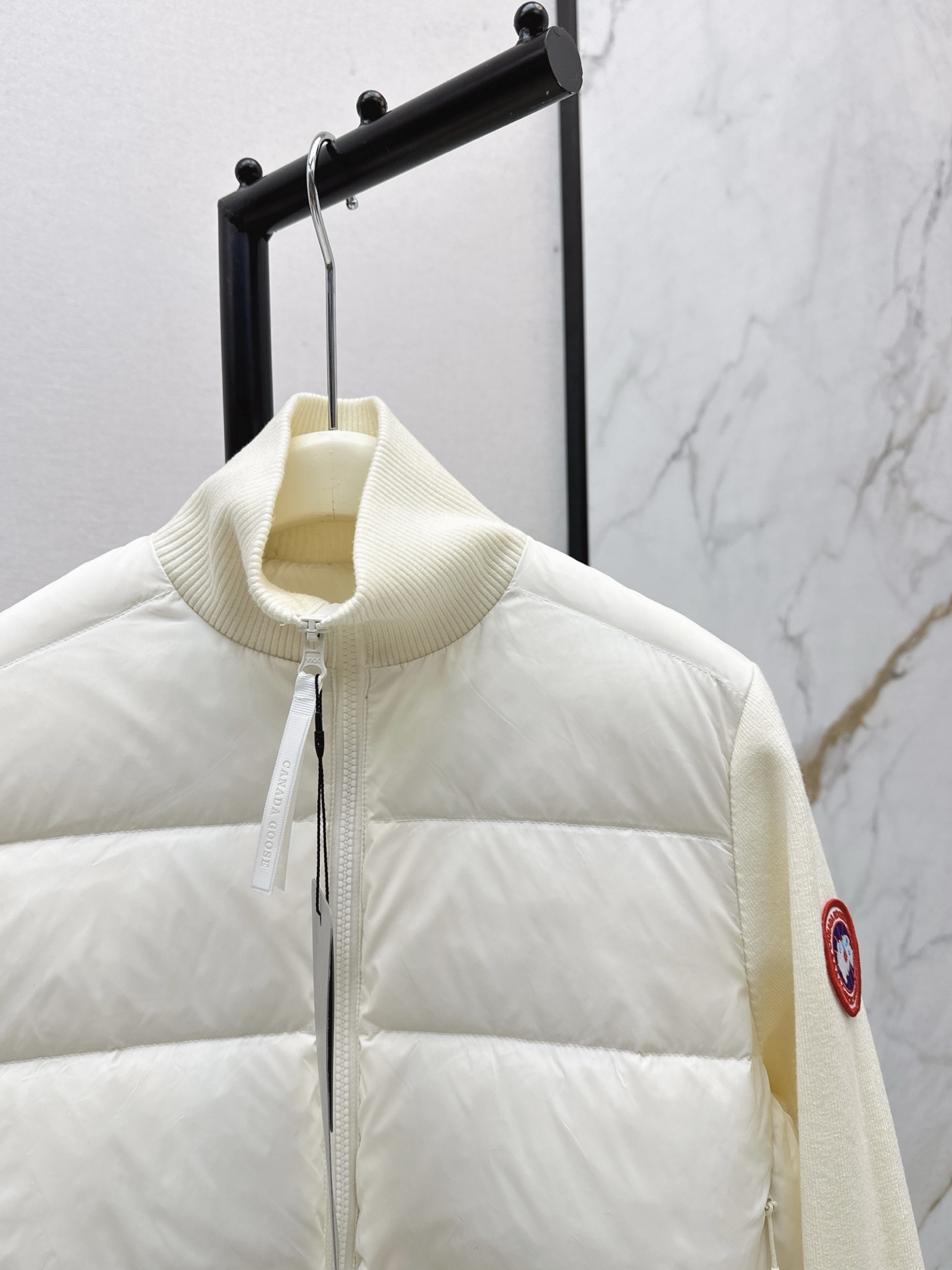Canada Goose Women's Wool Knit & Quilted Down Jacket | Lightweight & Stylish 5 i1758029548708 1456 0 3
