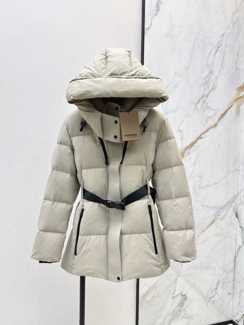 Burberry Quilted Down Puffer Coat with Belt and Hood - Winter Essential 1 Burberry Quilted Down Puffer Coat with Belt and Hood - Winter Essential