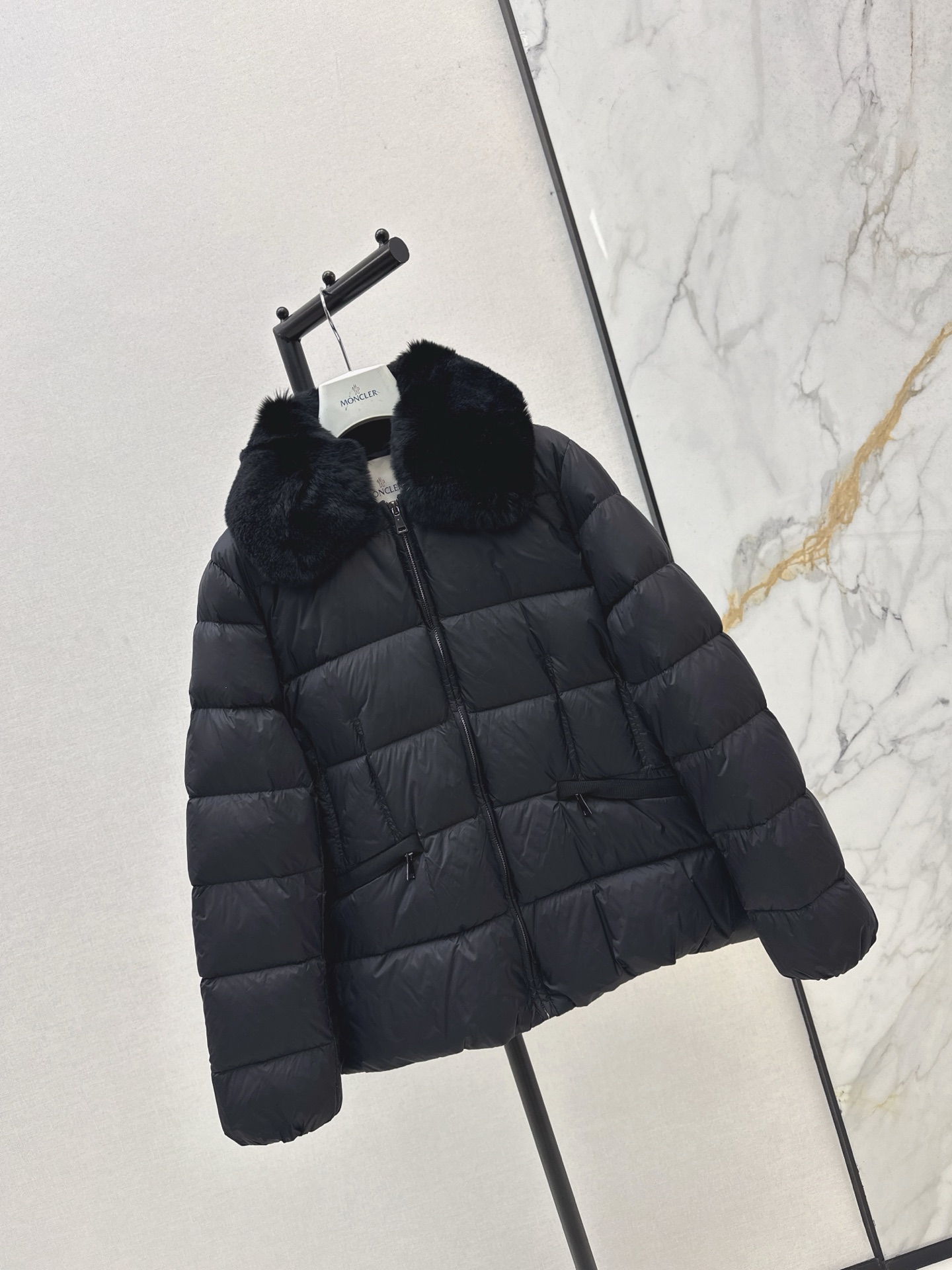 Moncler Women's Down Padded Jacket with Fur Collar | Warm & Stylish Coat 2 i1758278863026 807 0 1