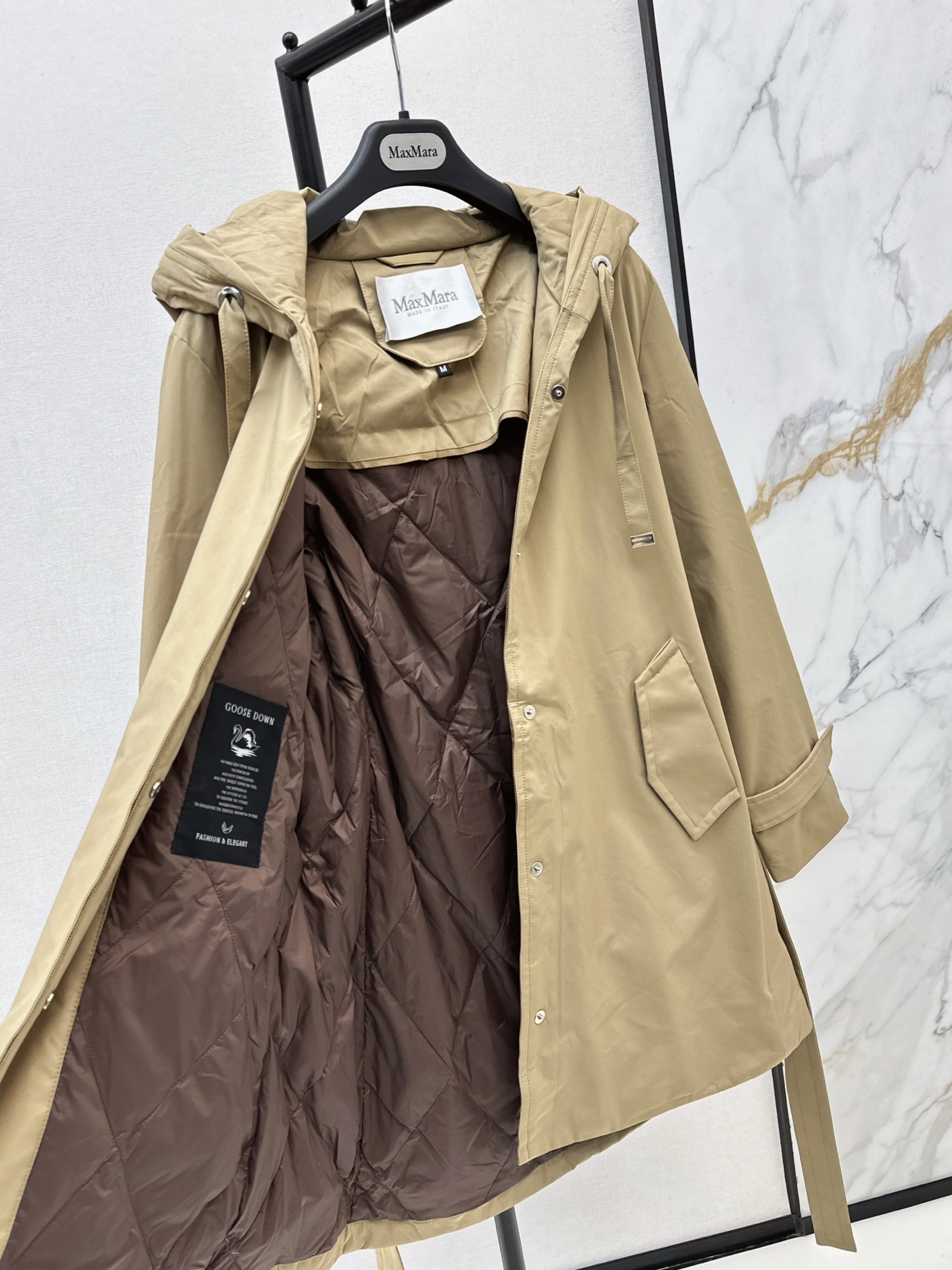 Max Mara Hooded Belted Padded Shell Coat Winter Warm Outerwear 8 i1758279116801 3043 0 7