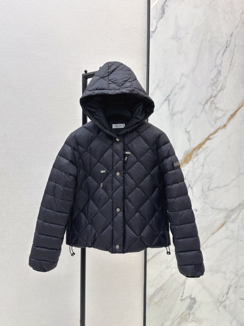 Diamond Quilted Hooded Down Jacket - Short & Fashionable Winter Coat 1 Diamond Quilted Hooded Down Jacket - Short & Fashionable Winter Coat