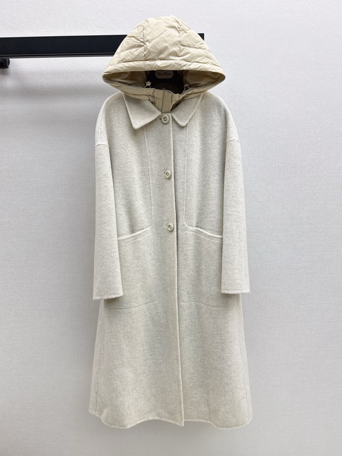 NO:507282,With dust bag Max 25Ss———The latest two-piece set design of autumn and winter two-piece set design hooded down liner double-sided cashmere coat Old-cool style outfit Classic H loose fittings, quality control must be entered Imported Aozhou ultra-fine wool and cashmere material Pure handmade craftsmanship High-end gray down two-piece set design luxury low-key YB open mold custom five-piece accessories Design high-end and fashionable, warm and slimming, the upper body is huge and slimming, recommended three-color spot sale sml, down jacket, hats, alexander wang19860909配防尘袋Max 25Ss————秋冬最新款两件套设计连帽羽绒内胆双面羊绒大衣 老钱风穿搭 经典H宽松版型 品质控必入 进口奥州超细羊毛加羊绒材质 纯手工制作工艺 高级灰羽绒两件套设计奢华低调 YB开模定制五件配件 设计高级又时髦 保暖又显瘦 版型上身巨显瘦 推荐三色现货发售sml,,down jacket,hats,alexander wang,Women's clothing