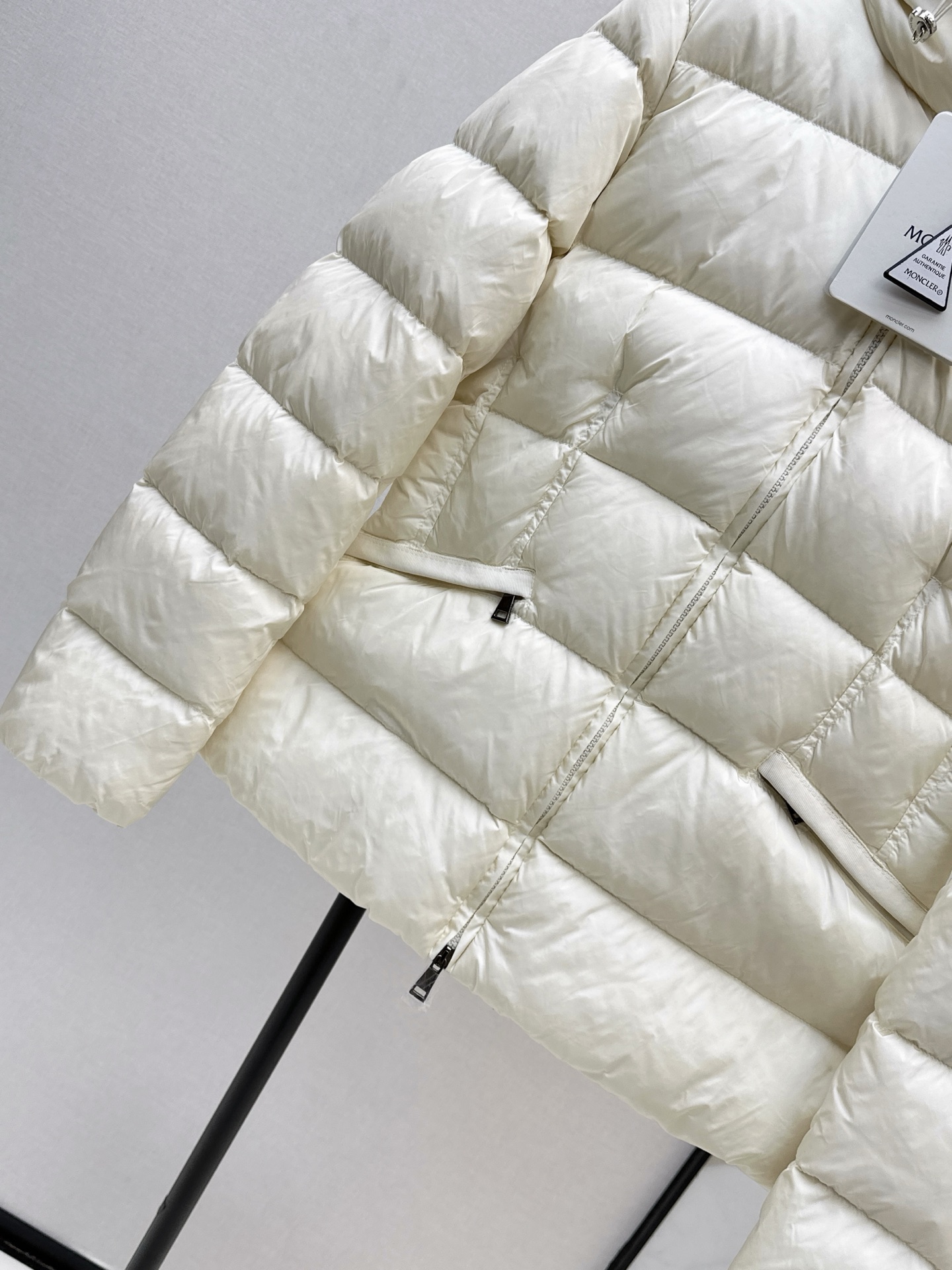 Moncler Women's White Down Padded Hooded Jacket - Stylish & Warm 7 i1759407217620 4677 0 7