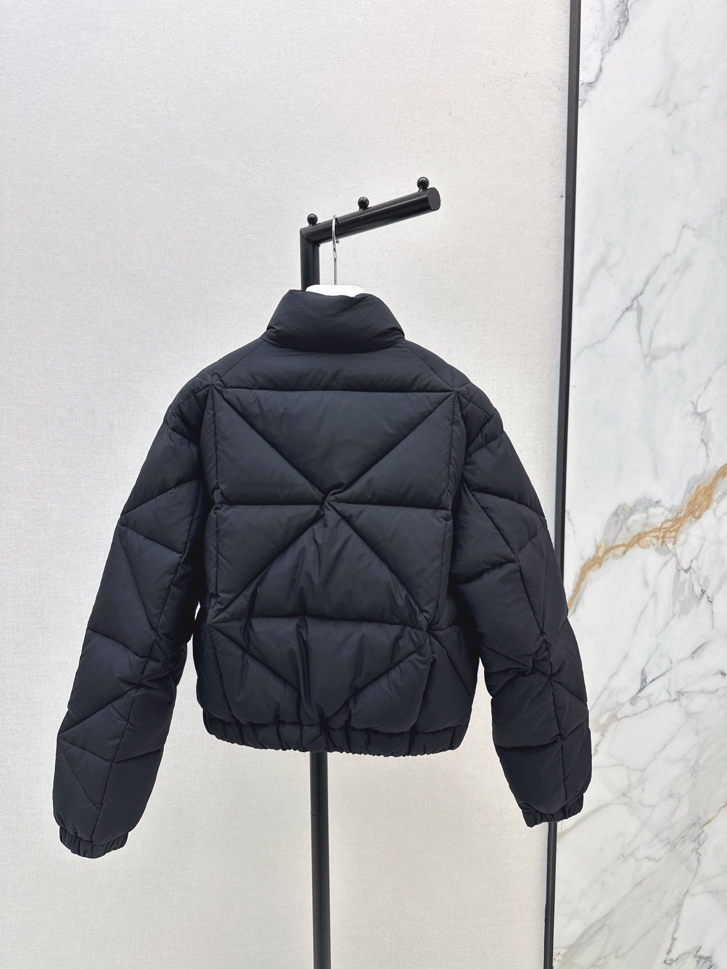 Moncler Women's Black Diamond Quilted Short Down Jacket - Stylish & Warm 9 i1759407593639 6264 0 8