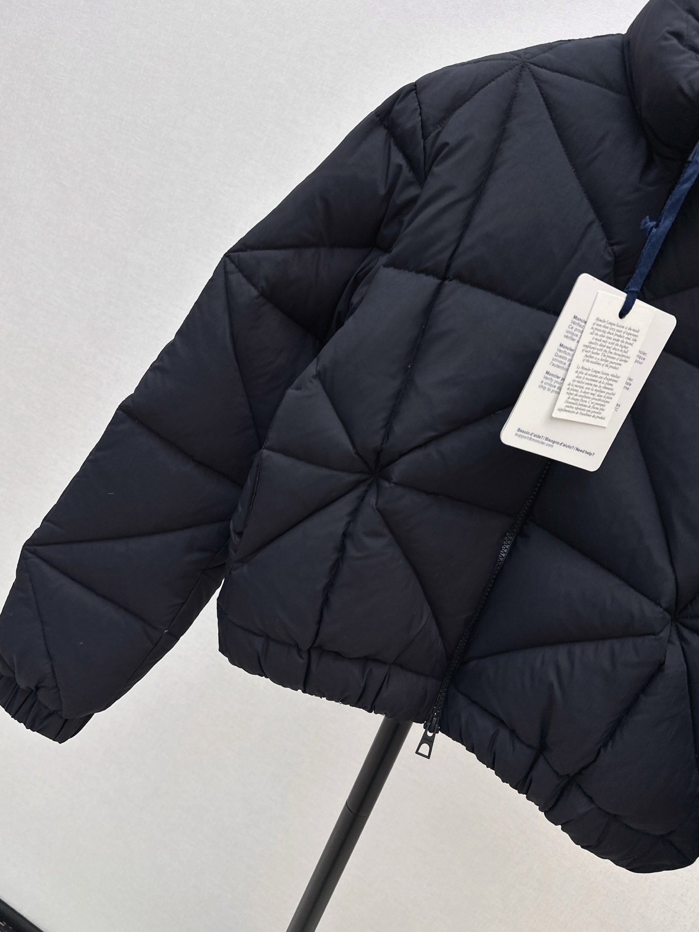 Moncler Women's Black Diamond Quilted Short Down Jacket - Stylish & Warm 6 i1759407596193 1490 0 5