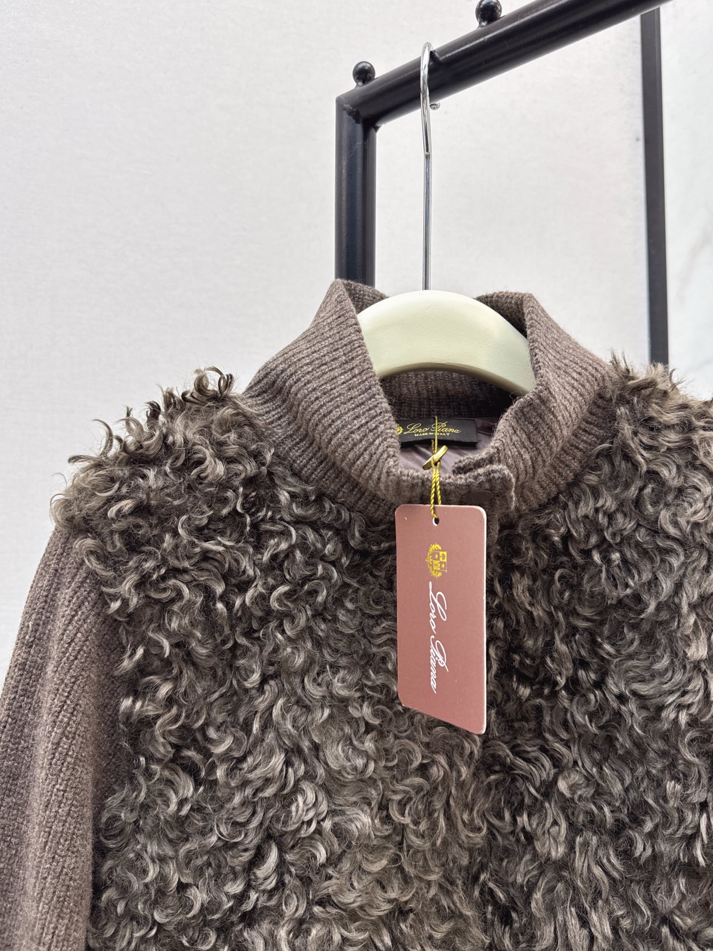 Wool Blend Down Padded Vest Jacket Stand Collar Knitted Sleeve Autumn Winter 5 i1759476784583 7217 0 4