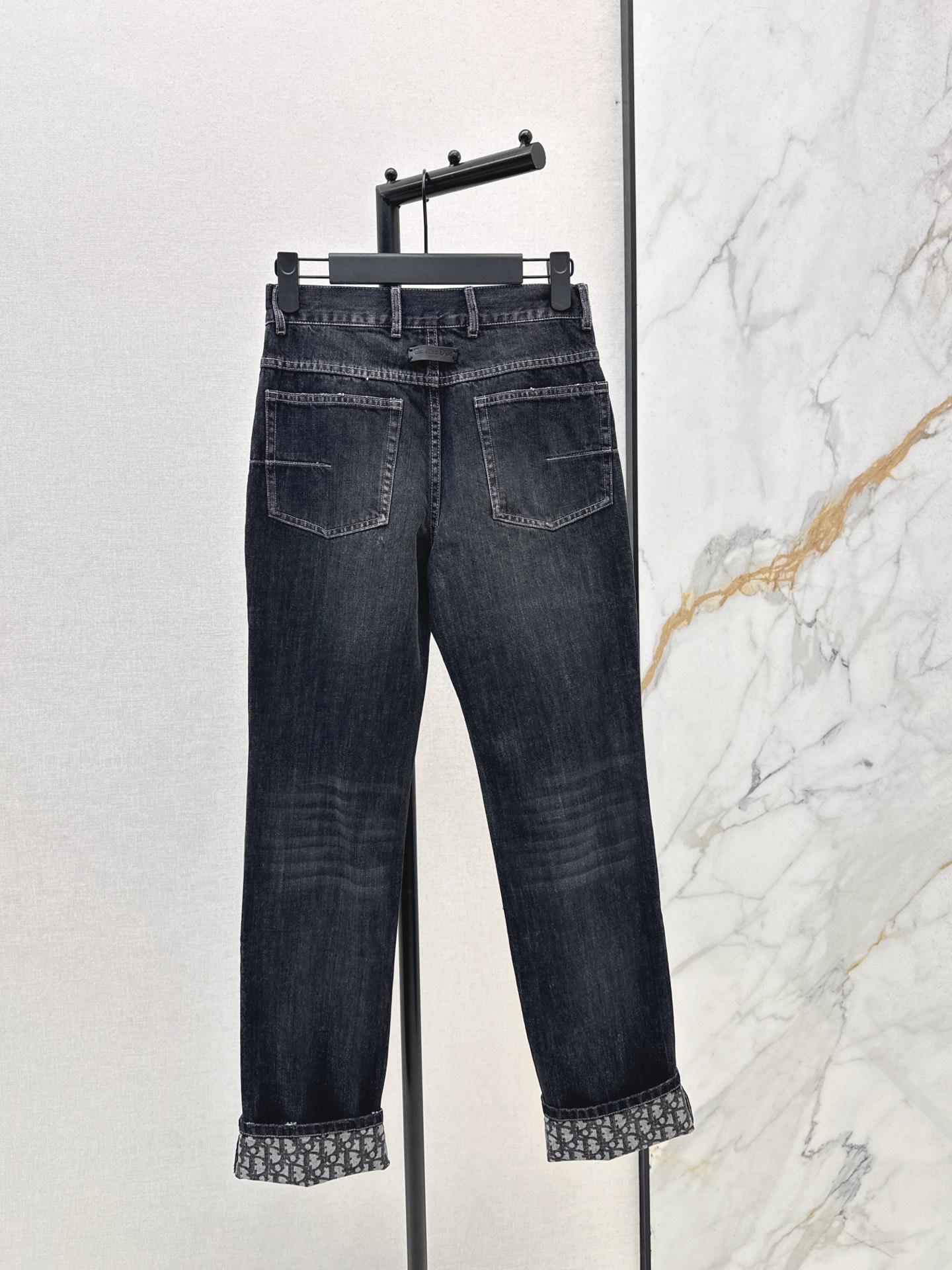 Dior 25Ss High-Waisted Slim Fit Jeans With Distressed Detailing 4 i1761128351500 4396 0 2