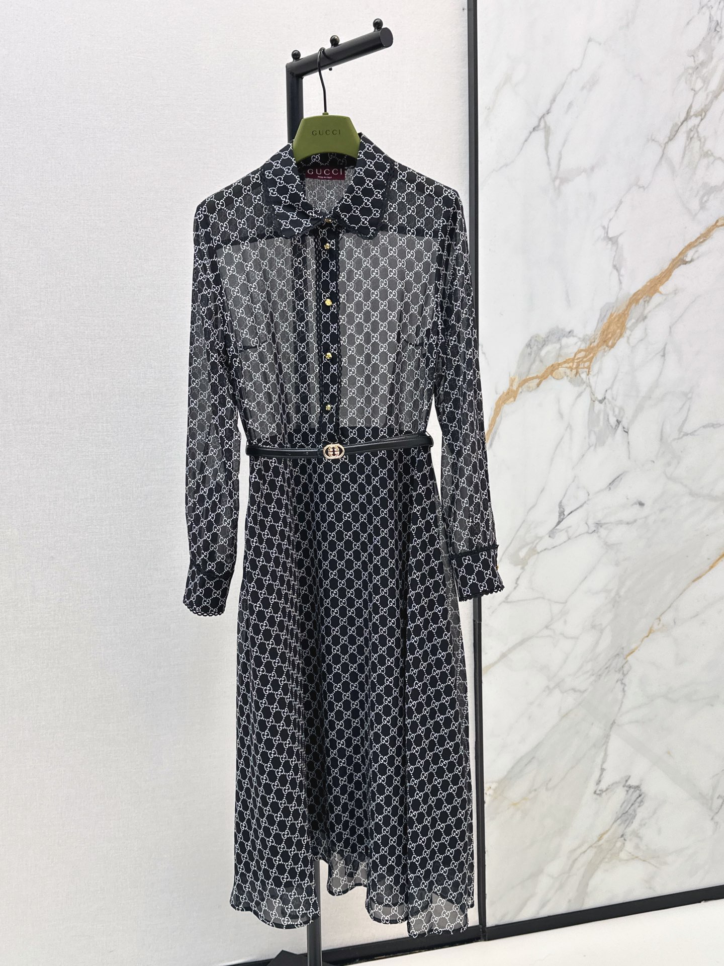 NO:864617,Gu 26Ss————The latest classic gg printed long dress for spring and summer. A cute style. Full of small details. Exquisite workmanship. Age-reducing fashion. Good hold style. Won the hearts of fairies. Soft and texture. One color ready for sale sml,,skirts,19860909Gu 26Ss————春夏最新款经典gg印花长款连衣裙可A可乖的风格 满满小细节太加分了 做工精致 减龄时尚 好HOLD住造型 深得仙女心 柔软有质感 一色现货发售sml,,skirts,,Women's clothing
