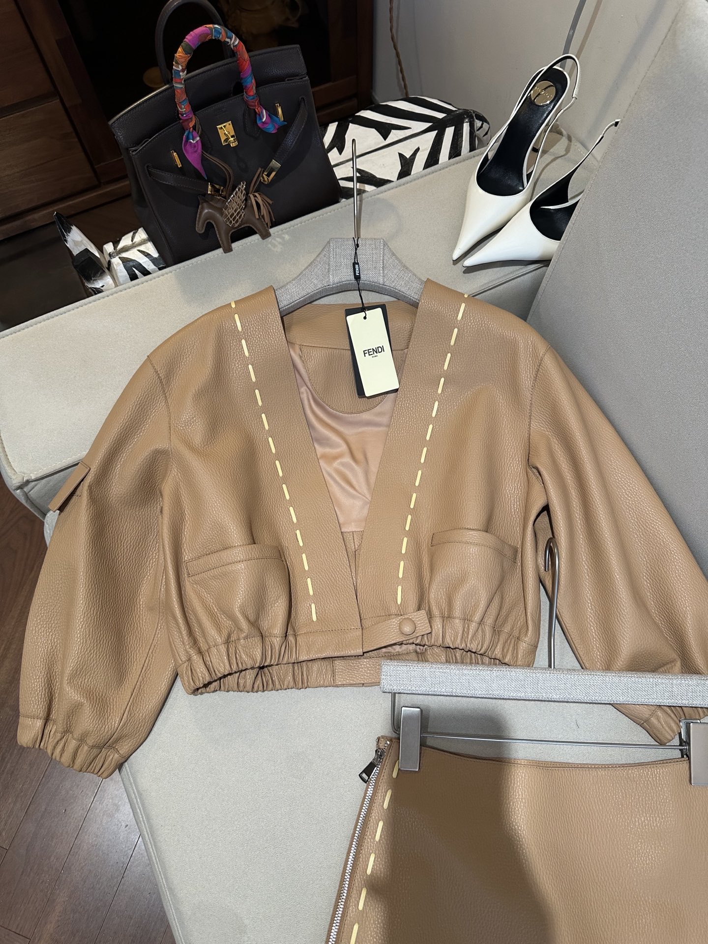 香奈儿 Chanel 高级成衣风衣外套及大衣服饰 #516AD85F 2