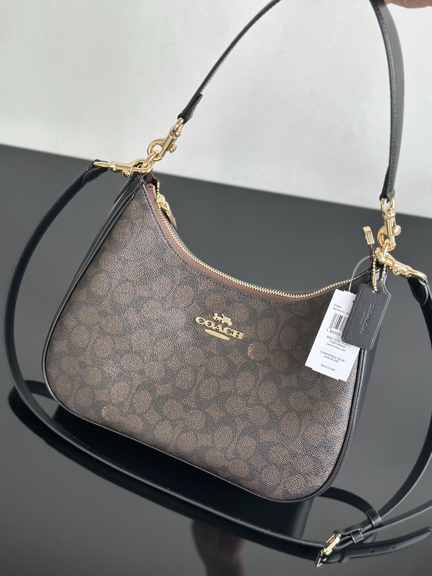Coach ～原Coach蔻驰CV940/CAA69 Teri系列大号月牙包/腋下包5个配色