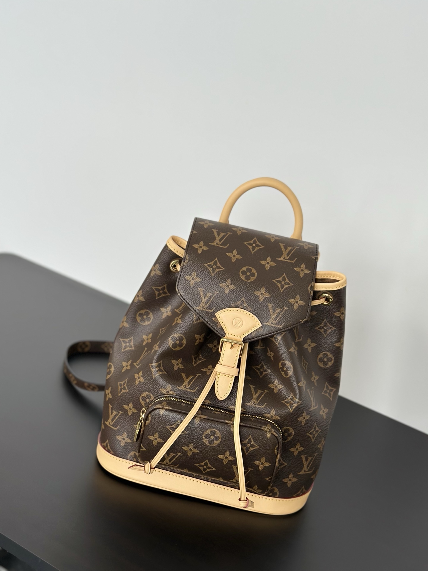 Louis Vuitton Montsouris Mini Backpack Monogram Coated Canvas Leather Trim 3 i1749623755891 1209 0 1