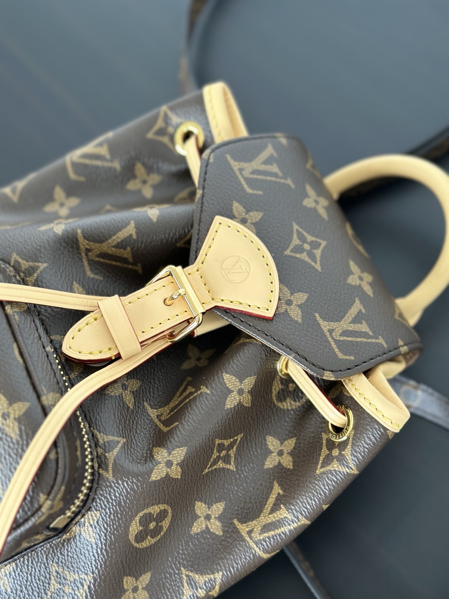 Louis Vuitton Monogram Coated Canvas Mini Montsouris Backpack Brown 9 i1749623861817 7270 0 7