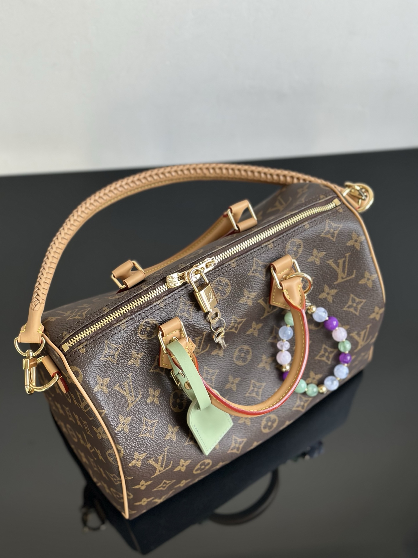 Louis Vuitton Speedy Soft 30 Lucky Handbag - Monogram Canvas & VVN Leather 5 i1753605868062 2023 0 2