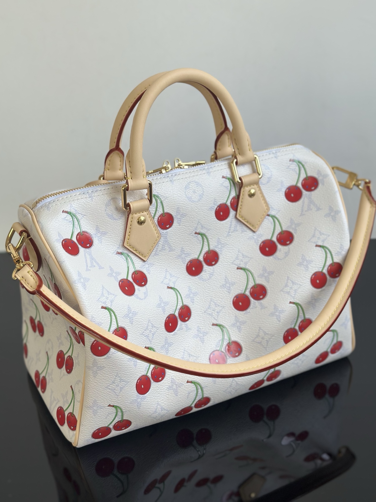 Louis Vuitton x Murakami Takashi Speedy Soft 30 Cherry Monogram Bag 8 i1754719735285 3879 0 6
