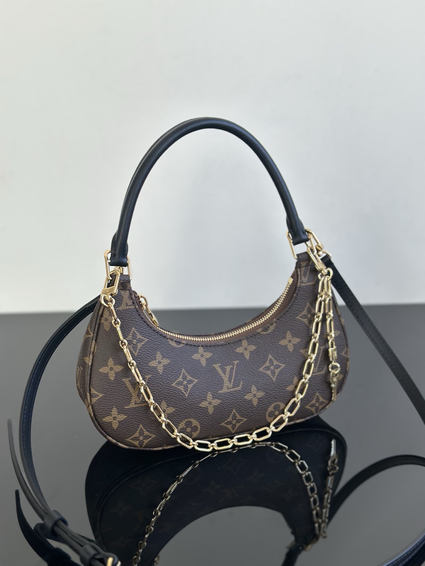 Louis Vuitton Catchy Small Handbag Monogram Canvas with Leather Trim 2 i1755763529869 8359 0 0