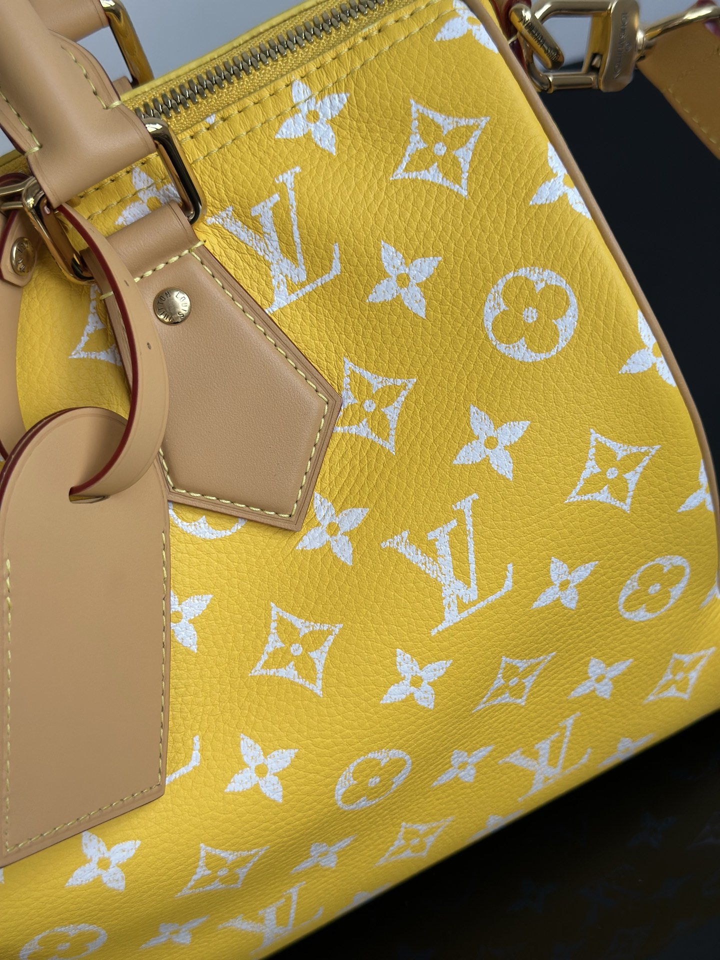 Louis Vuitton Speedy Bandoulière 30 Yellow Monogram Leather Satchel 6 i1756277793219 4737 0 4