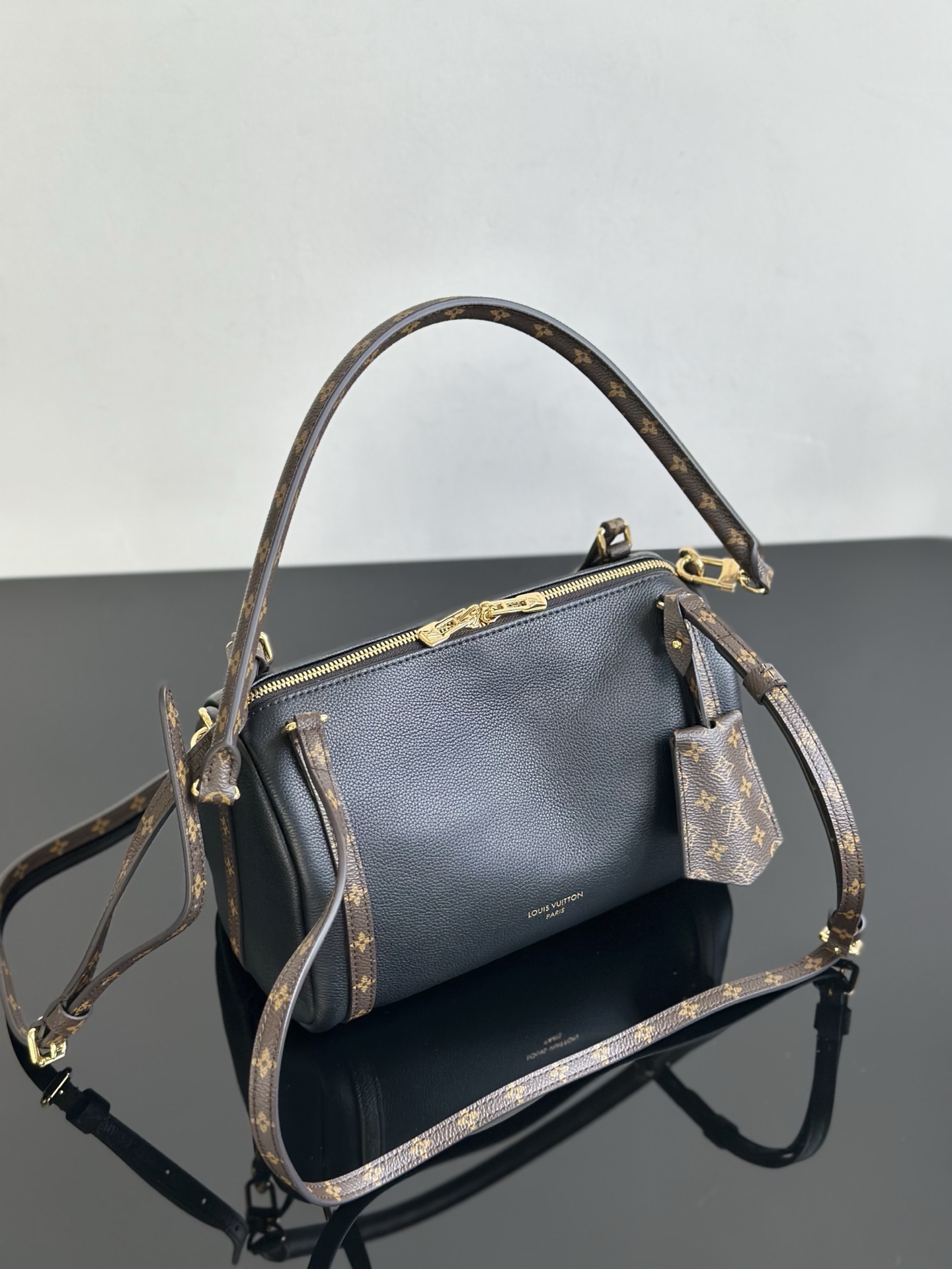 Louis Vuitton Express Small Handbag M26039 Black Premium Leather 2 i1756537516263 1321 0 1