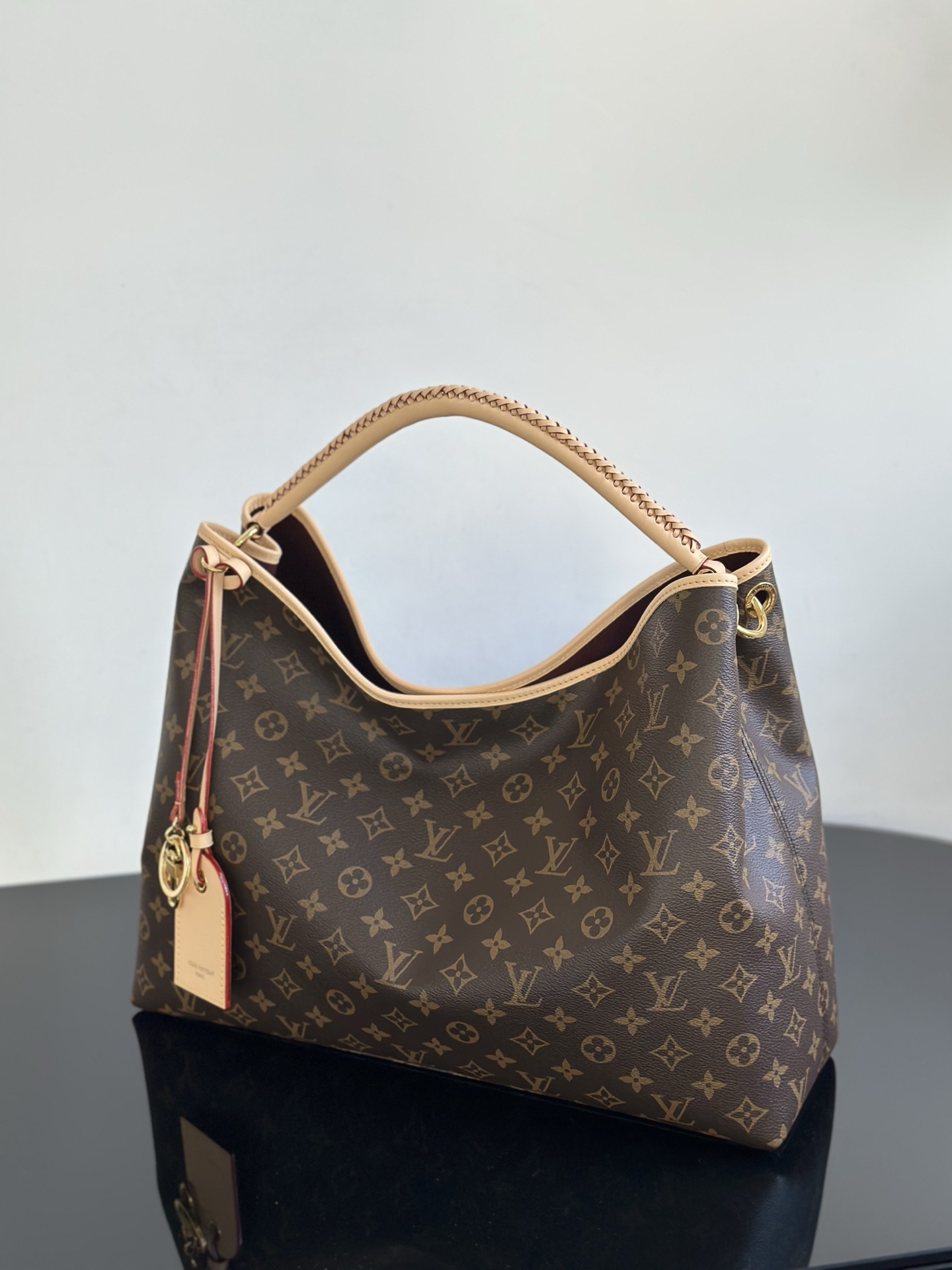 Louis Vuitton Sac Again Hobo Bag in Monogram Canvas with Braided Handle 5 i1756708753724 8602 0 3