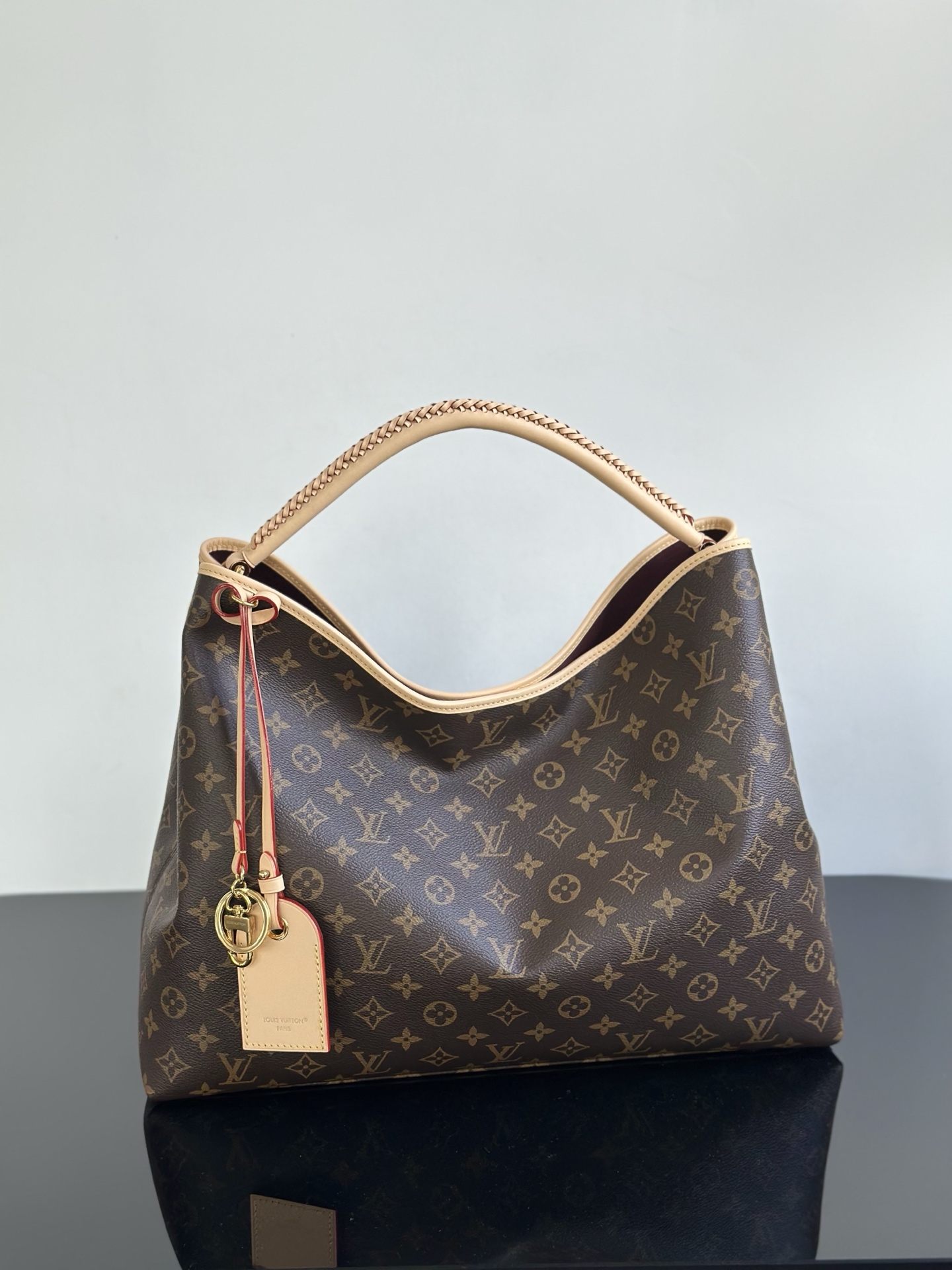 Louis Vuitton Sac Again Hobo Bag in Monogram Canvas with Braided Handle 4 i1756708754801 1002 0 2