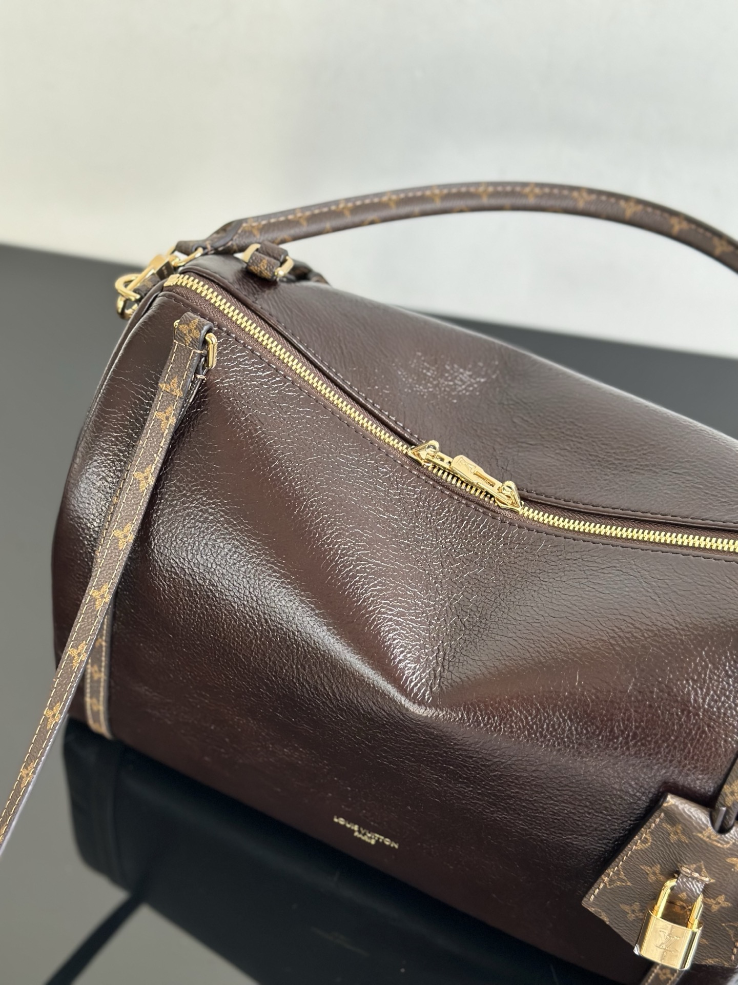 Louis Vuitton Express Medium Brown Leather Satchel Bag with Monogram Detail 7 i1757504389700 6688 0 5