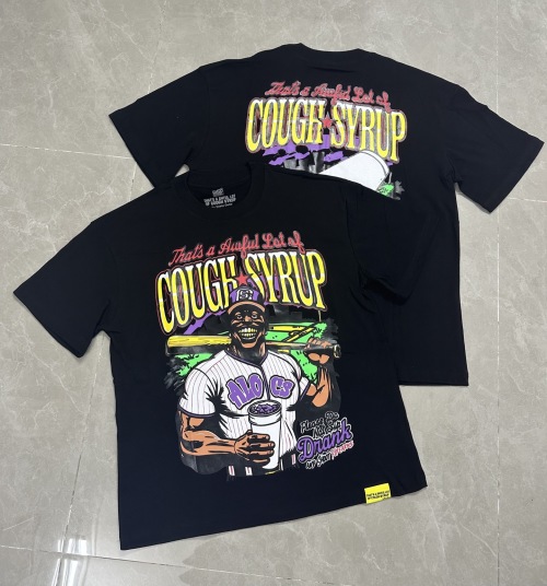 Men's Graphic Print Crew Neck T-Shirt Casual Short Sleeve Tee Tops