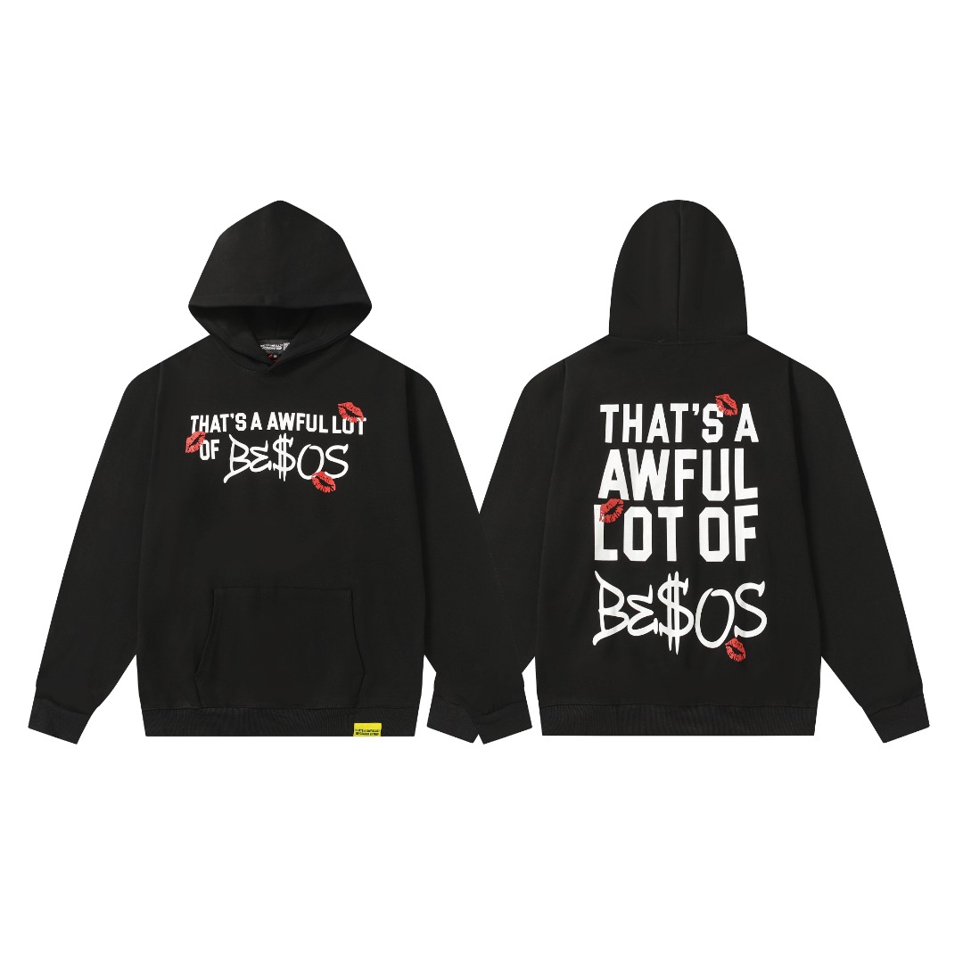 That's A Awful Lot Of Cough Syrup Black Cotton Hoodie