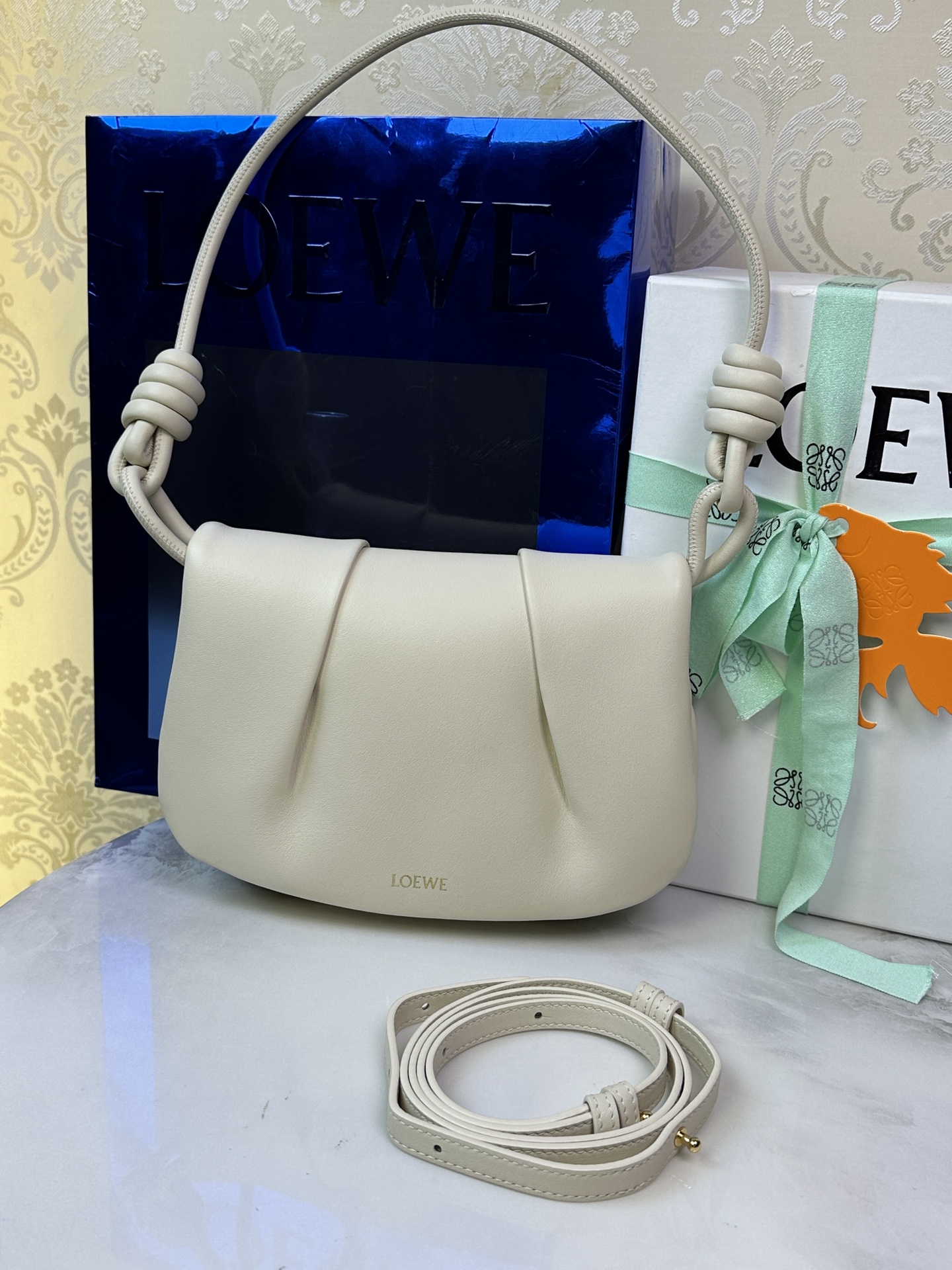 LOEWE Paseo Satchel 핸드백-최상급 품질