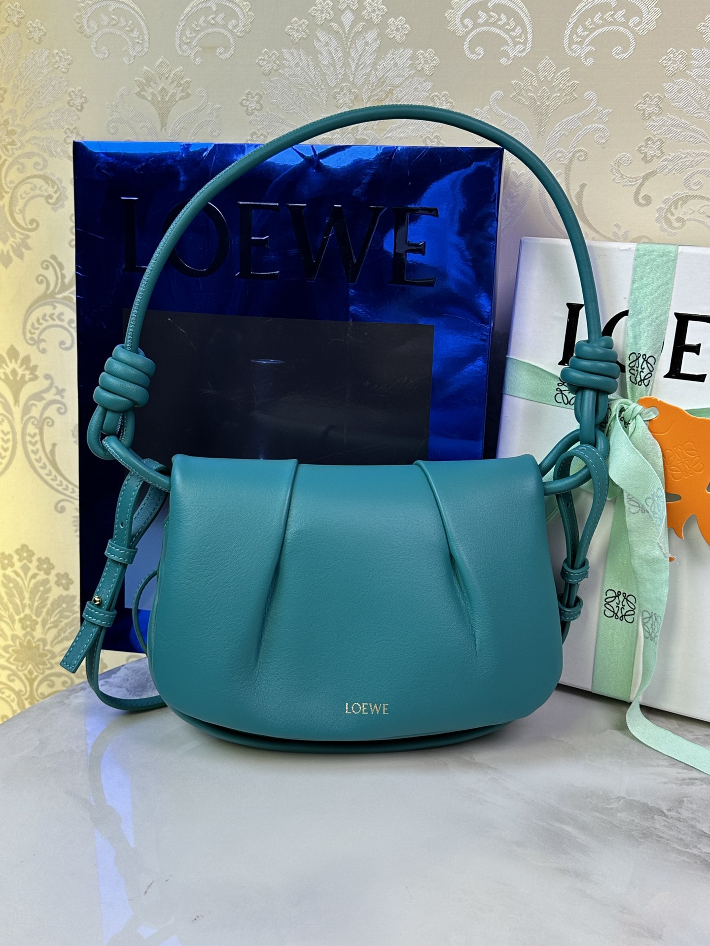 LOEWE Paseo Satchel 백 - 최상급 품질