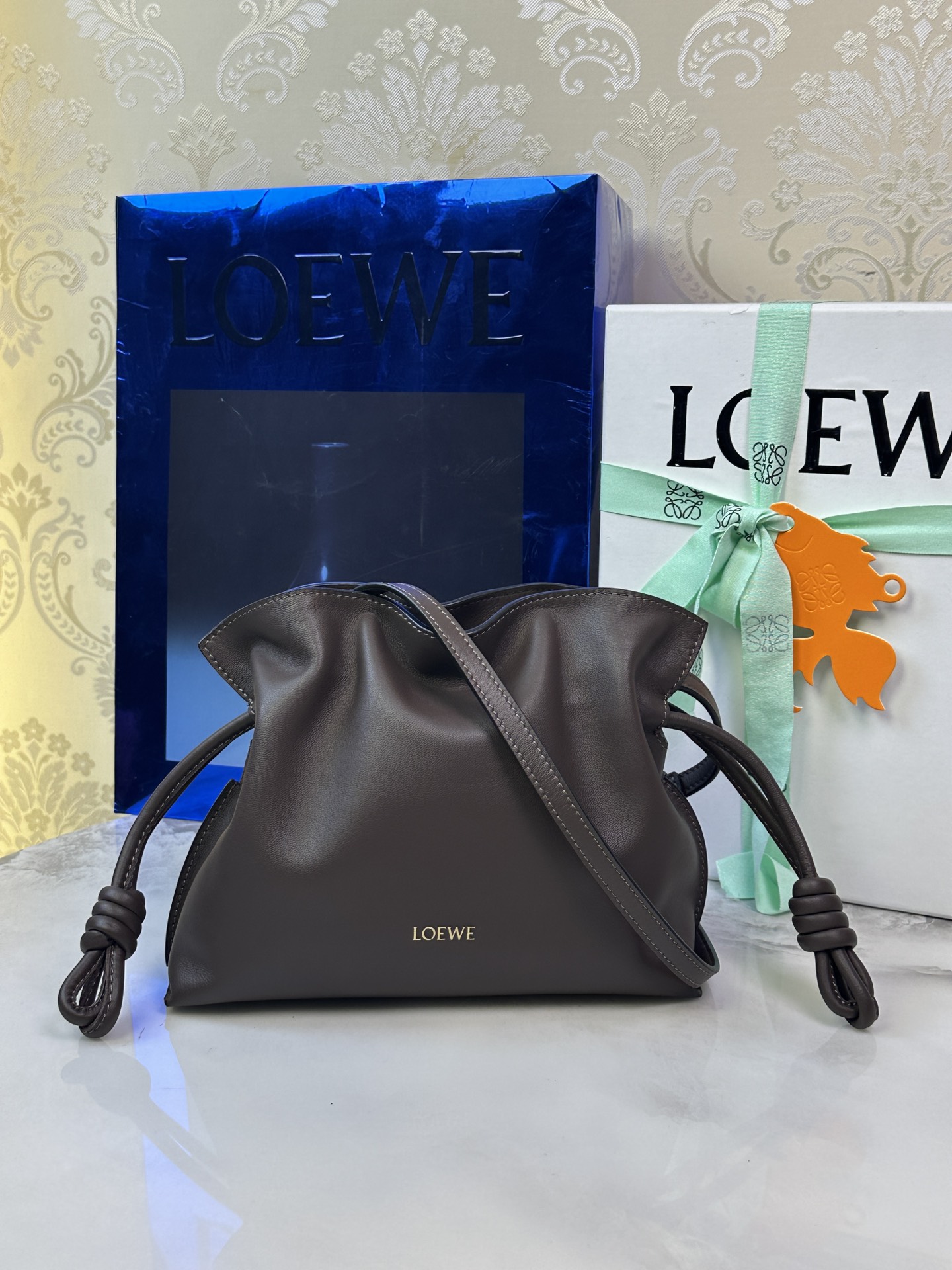 LOEWE mini Flamenco Fortune Bag 23.9 - topkwaliteit