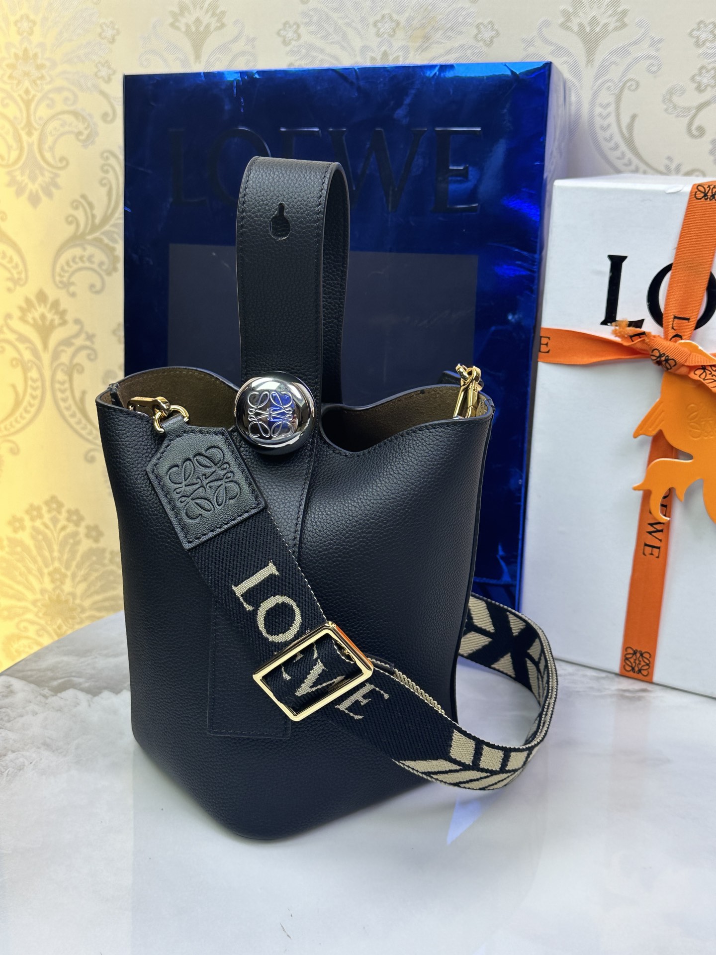 Sac LOEWE Mini Pebble Bucket - Qualité supérieure