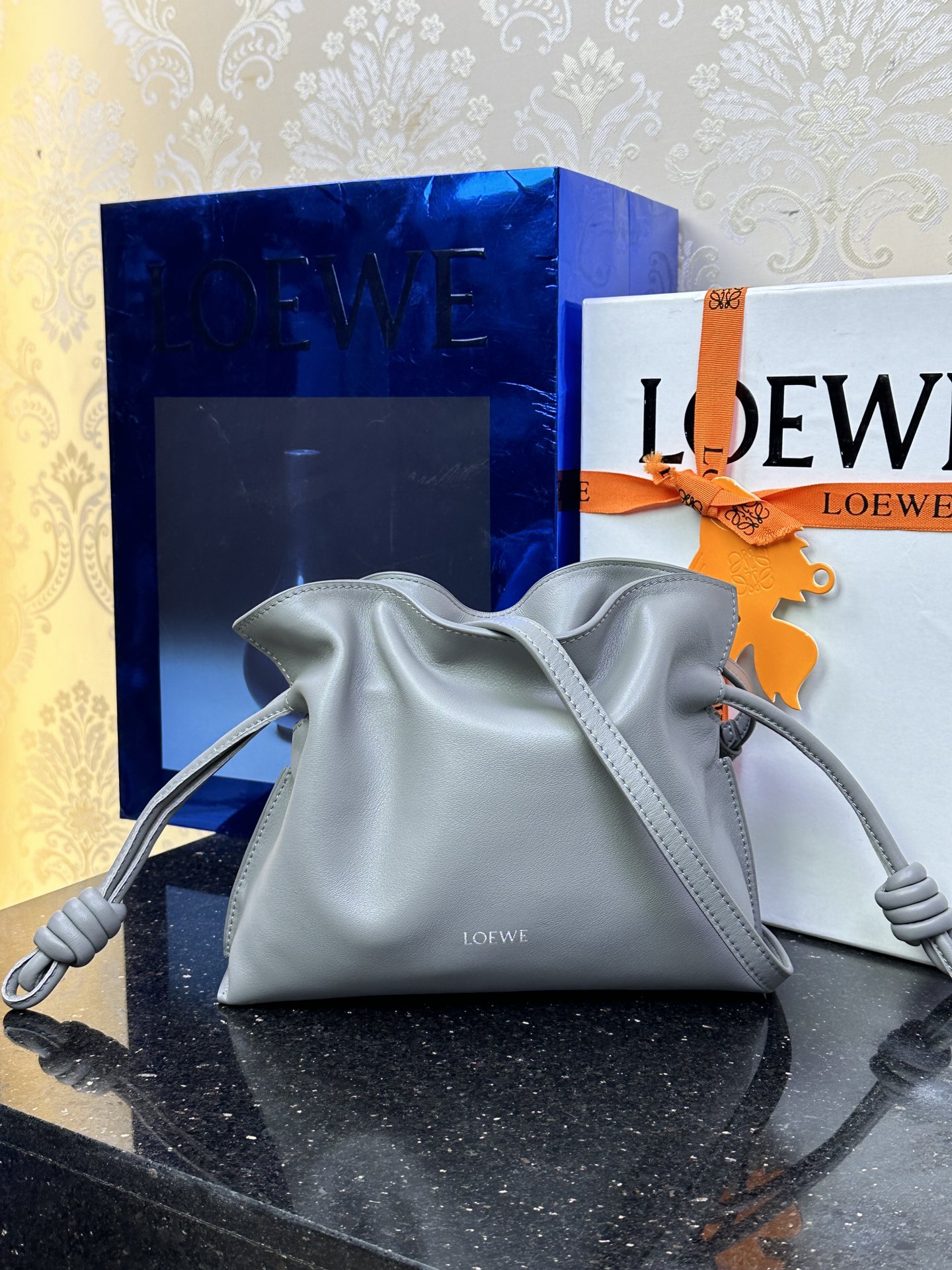 LOEWE mini Flamenco Fortune Bag 23.9 - topkwaliteit