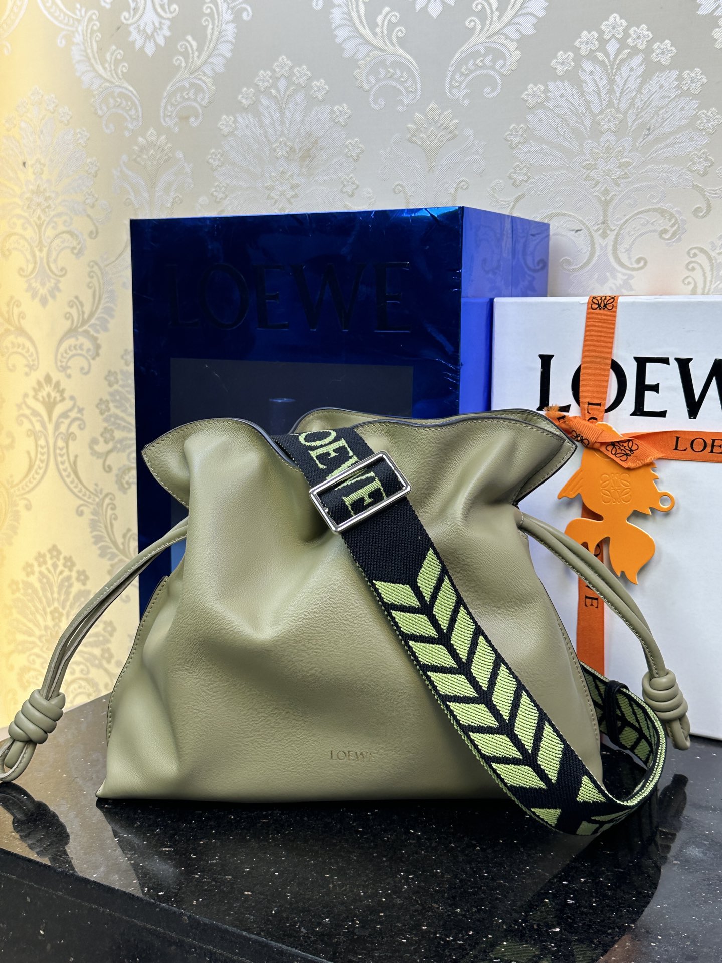 LOEWE medium Flamenco Fortune Bag 30 - topkwaliteit