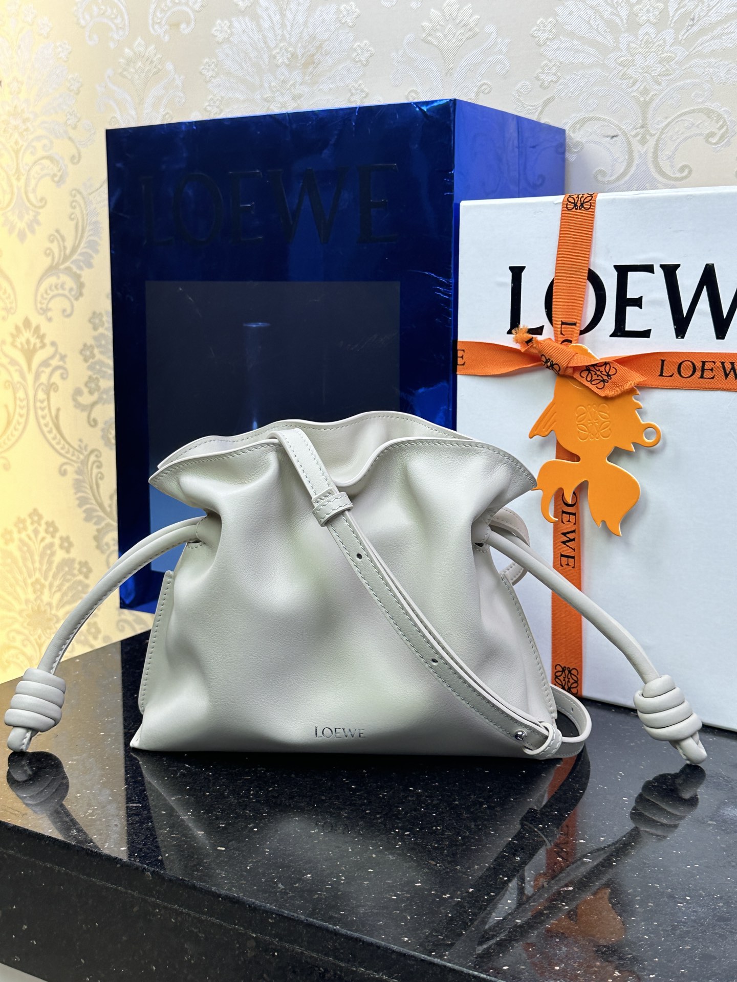 LOEWE mini Flamenco Fortune Bag 23.9 - topkwaliteit