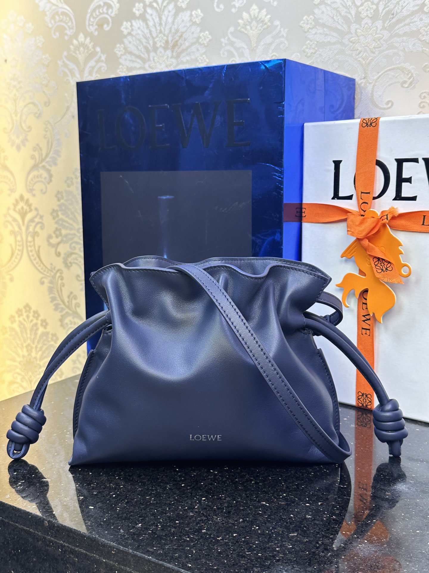 LOEWE mini Flamenco Fortune Bag 23.9 - topkwaliteit