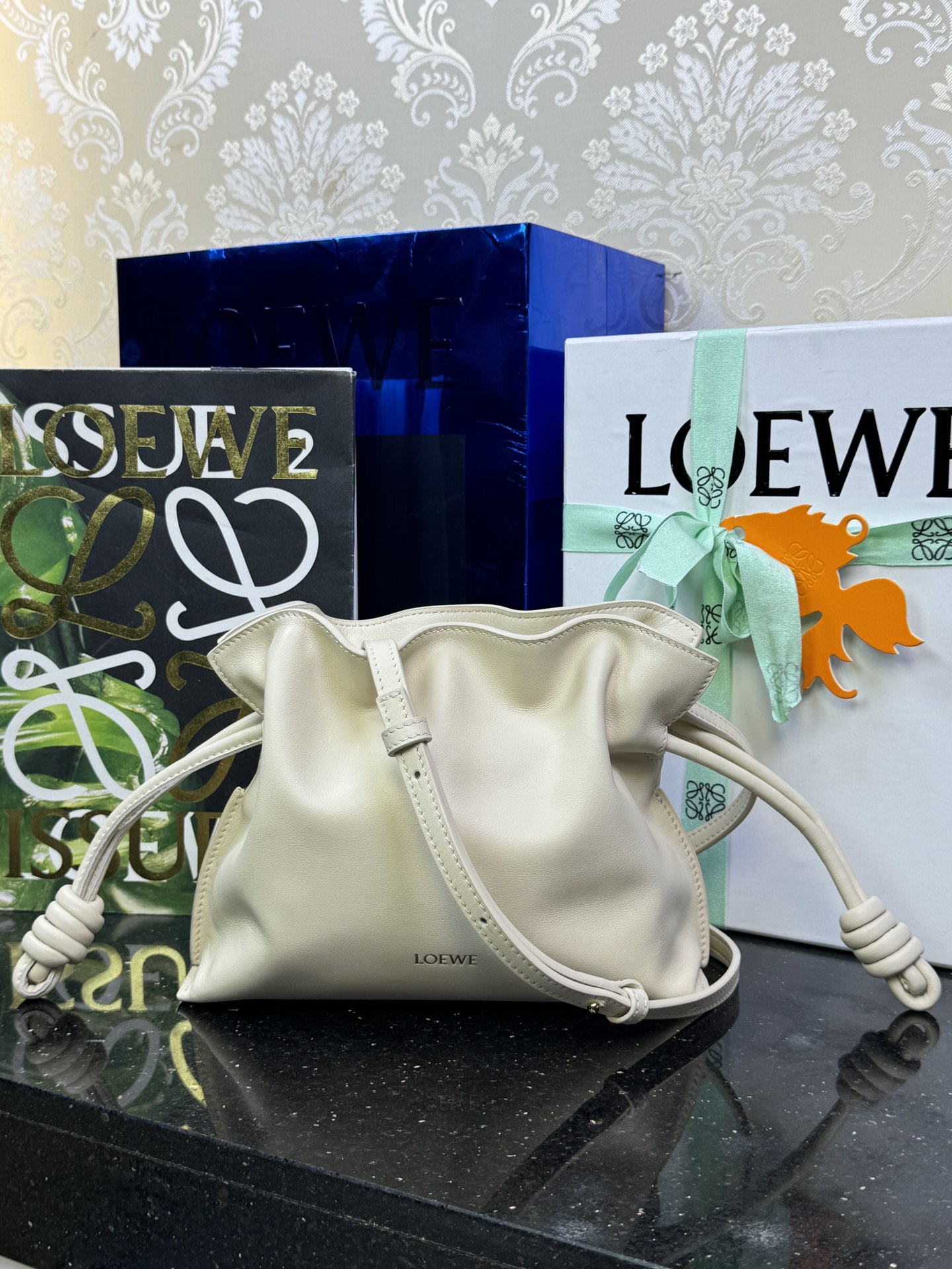 LOEWE mini Flamenco fortune bag 23.9 - topkwaliteit