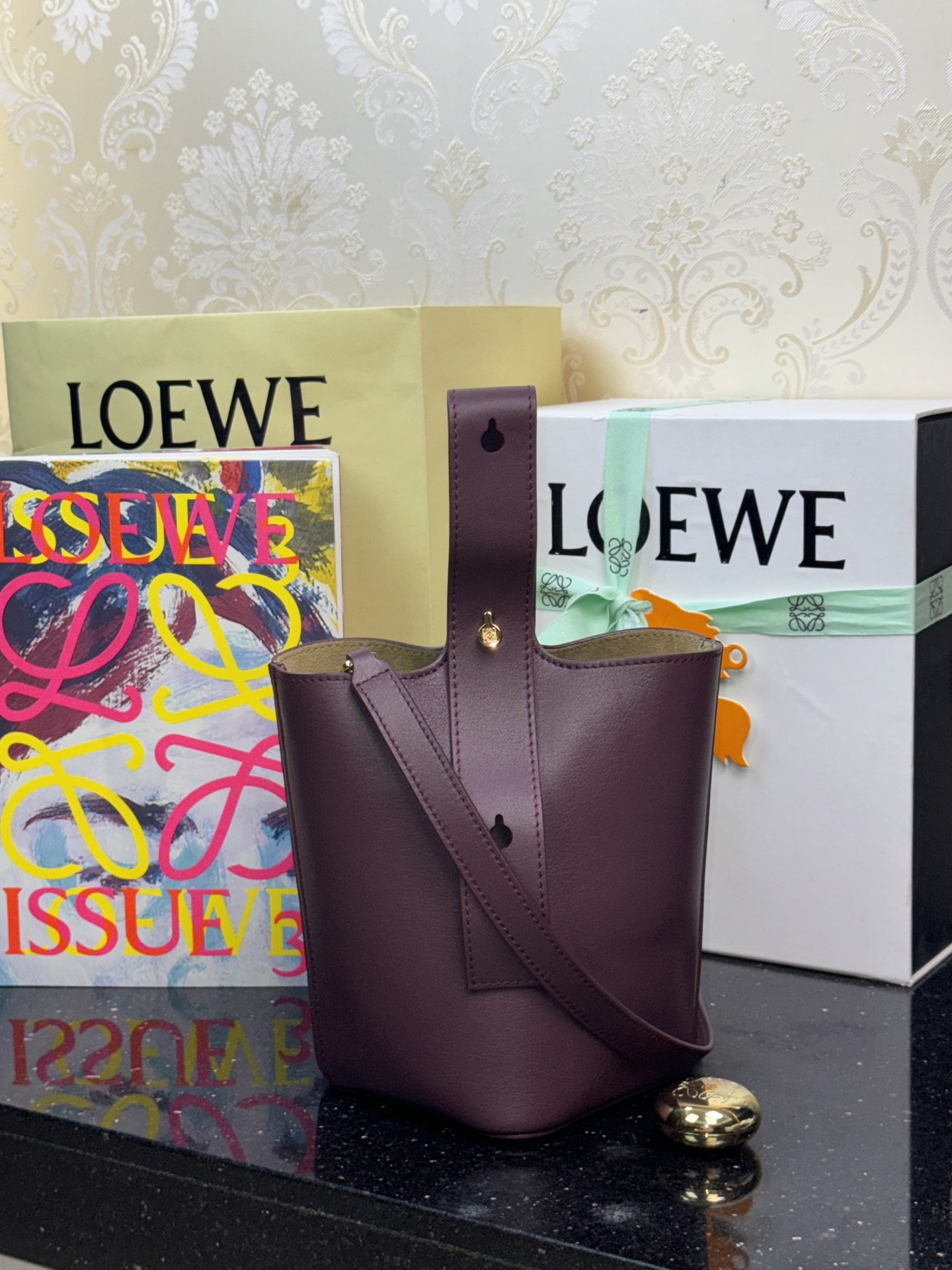 Sac LOEWE Mini Pebble Bucket - Qualité supérieure
