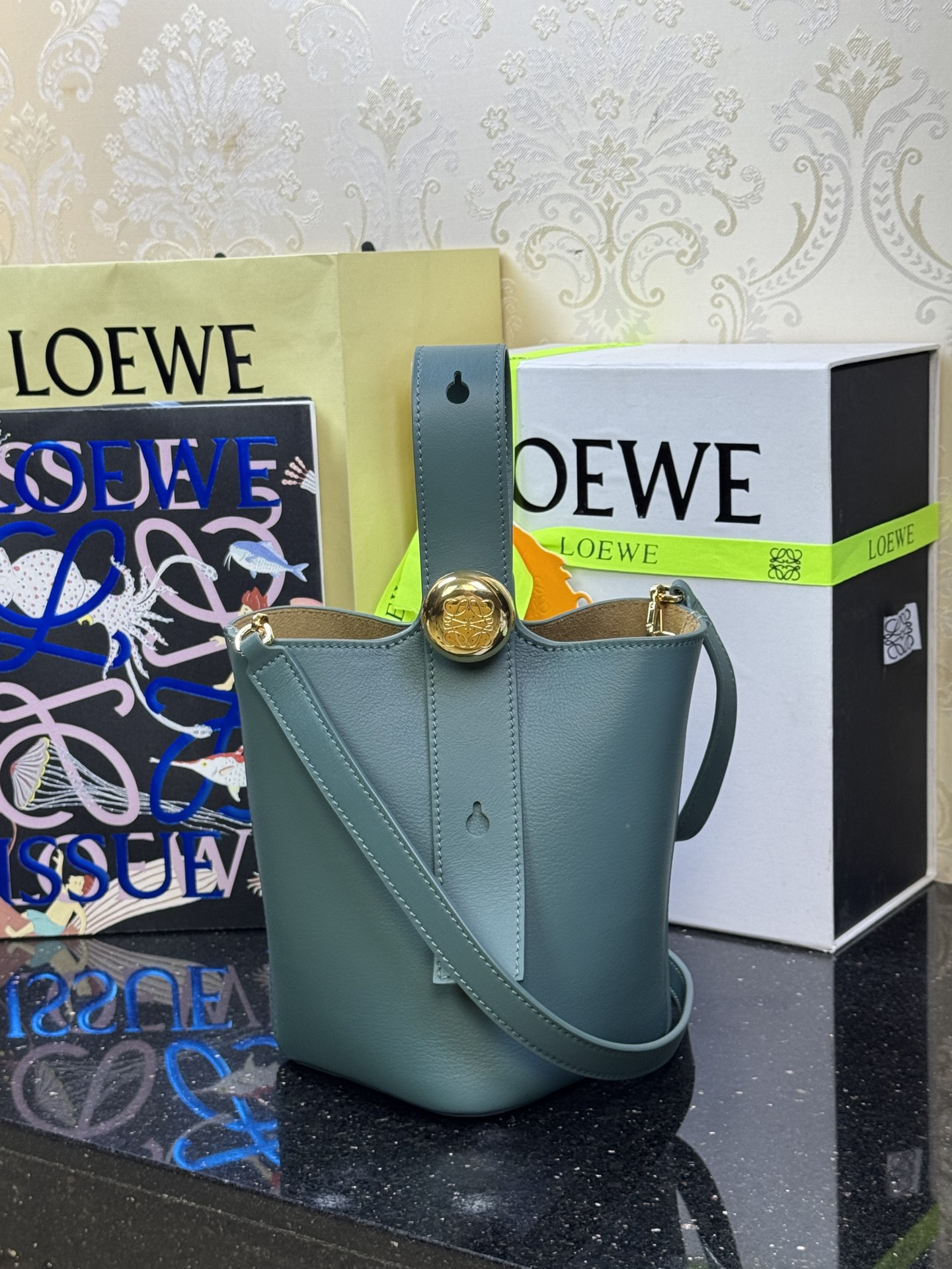 Sac LOEWE Mini Pebble Bucket - Qualité supérieure
