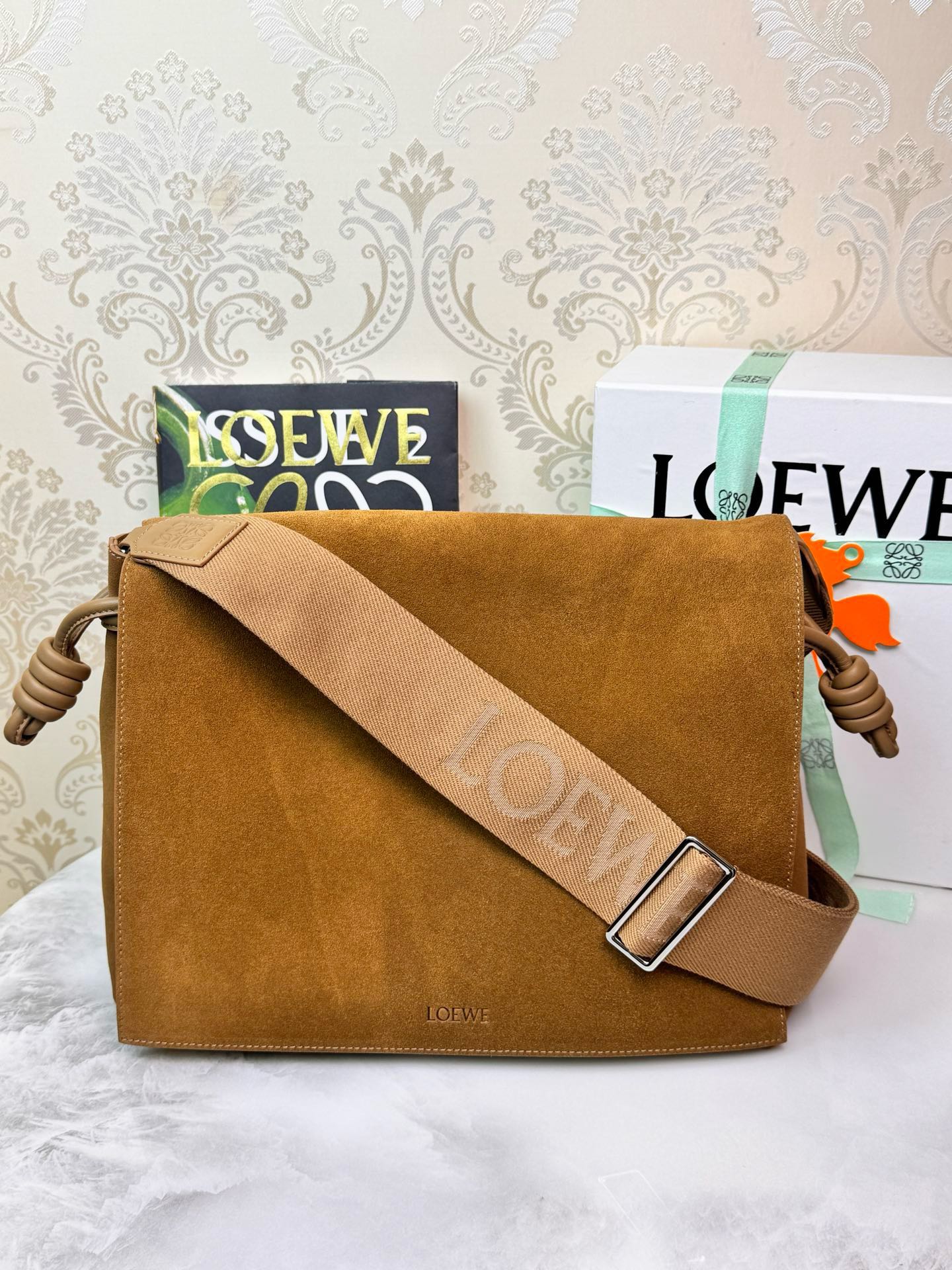 LOEWE Flamenco Satchel сумка-мессенджэр - топ-якасць