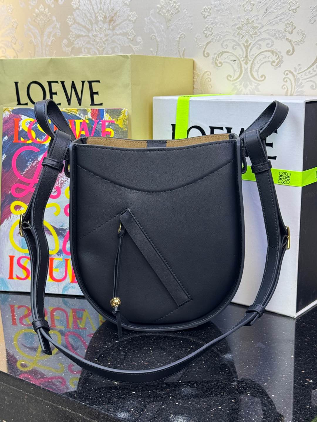 LOEWE Hammock Slice гамак-сумка 21 — топ-якасць