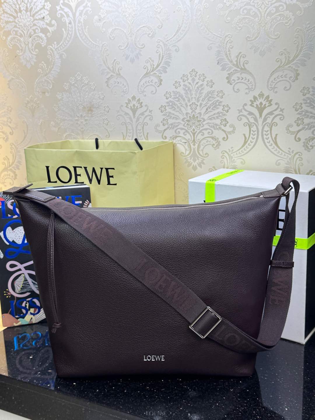 Sac bandoulière LOEWE Cubi grand modèle - qualité supérieure